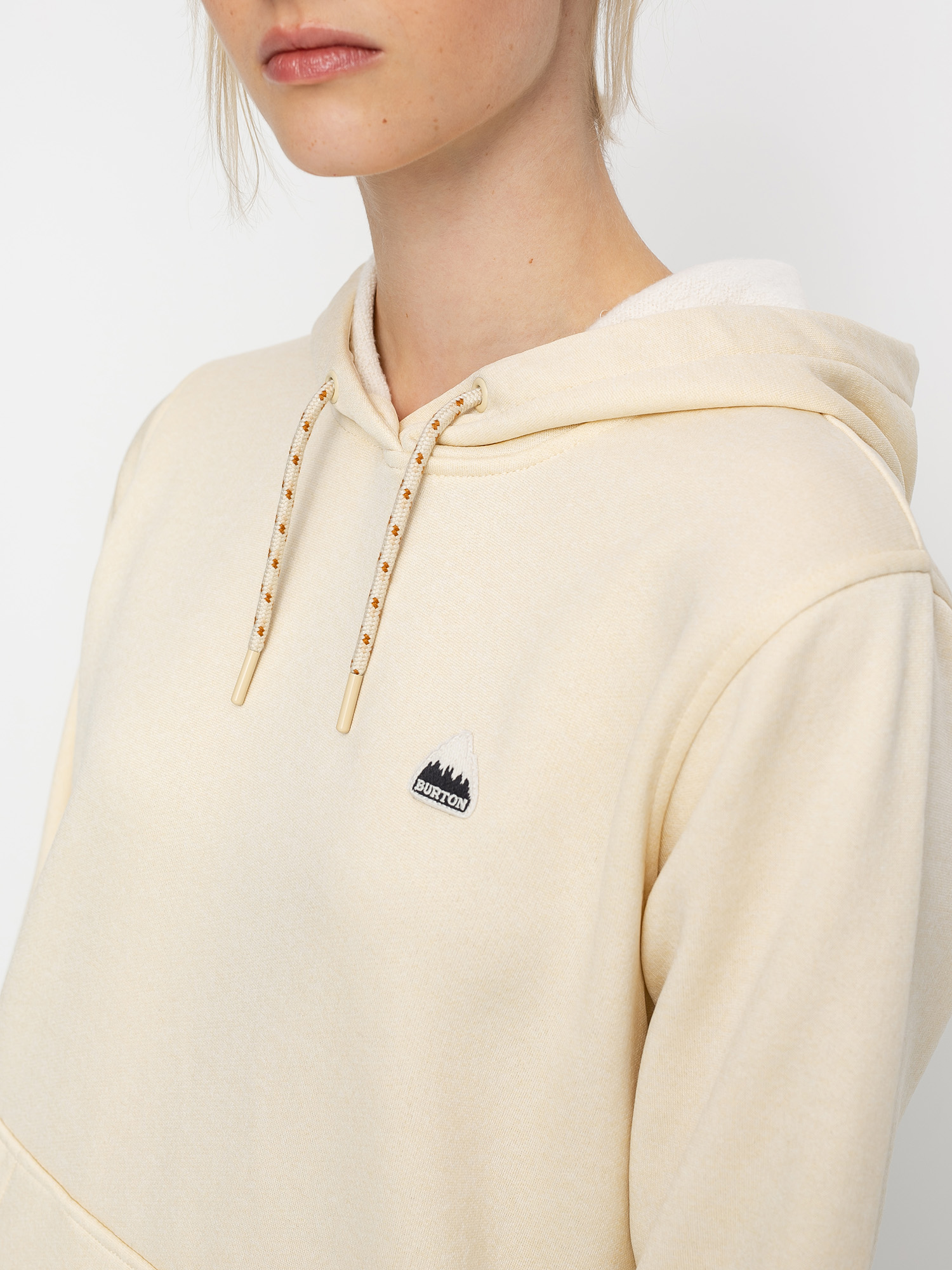 Damen Burton Oak HD Hoodie (creme brulee heather)