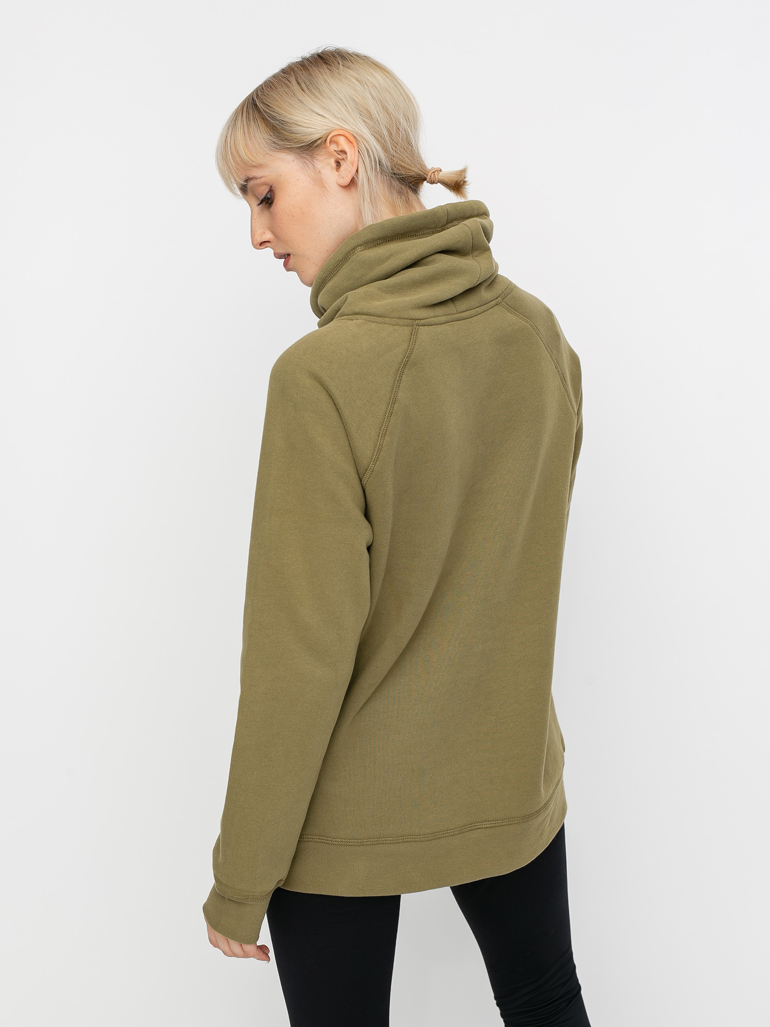 Burton Indie Trip Crush Neck Sweatshirt Wmn (martini olive)