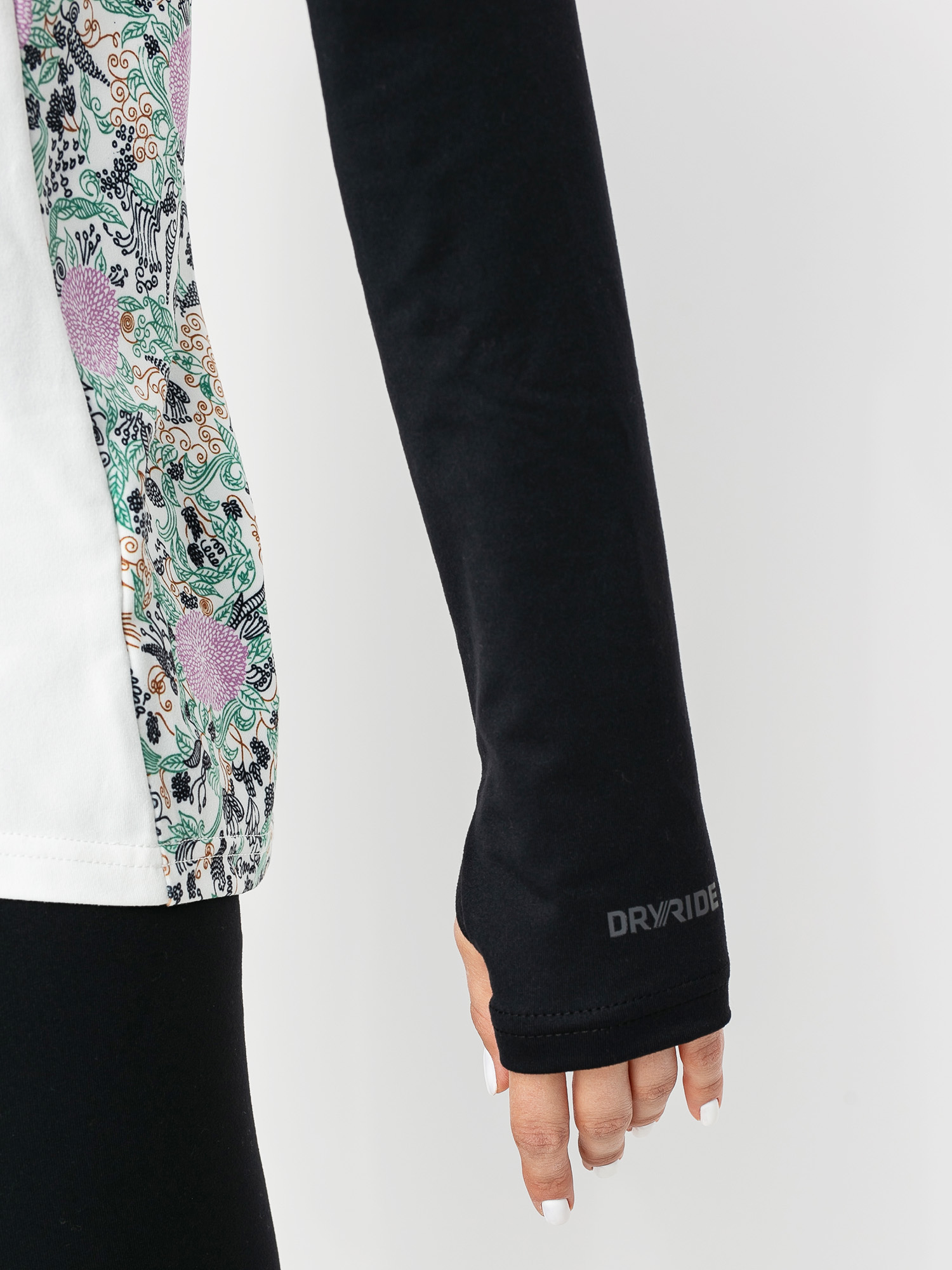 Womens Burton Roadie Base Layer Tech Active longsleeve (stout white/avgard)