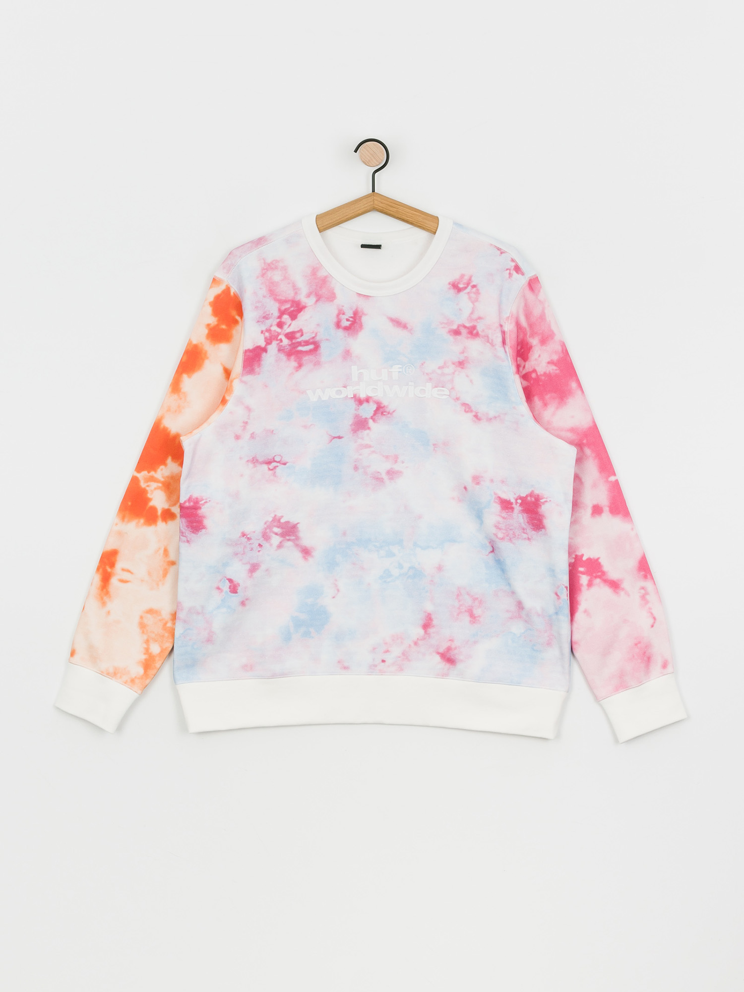HUF Euphoria Crewneck Sweatshirt (plastic pink)