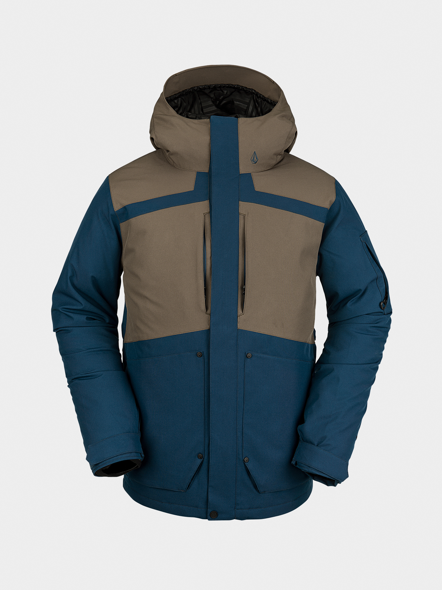 Mens Volcom Scortch Ins Snowboard jacket (blue)