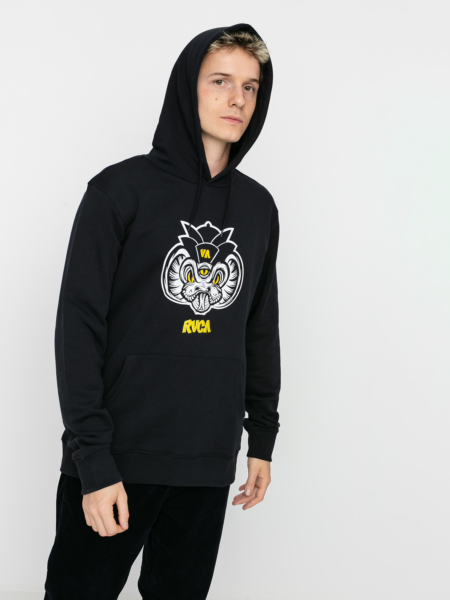 RVCA Roberto Snake HD Hoodie (black)