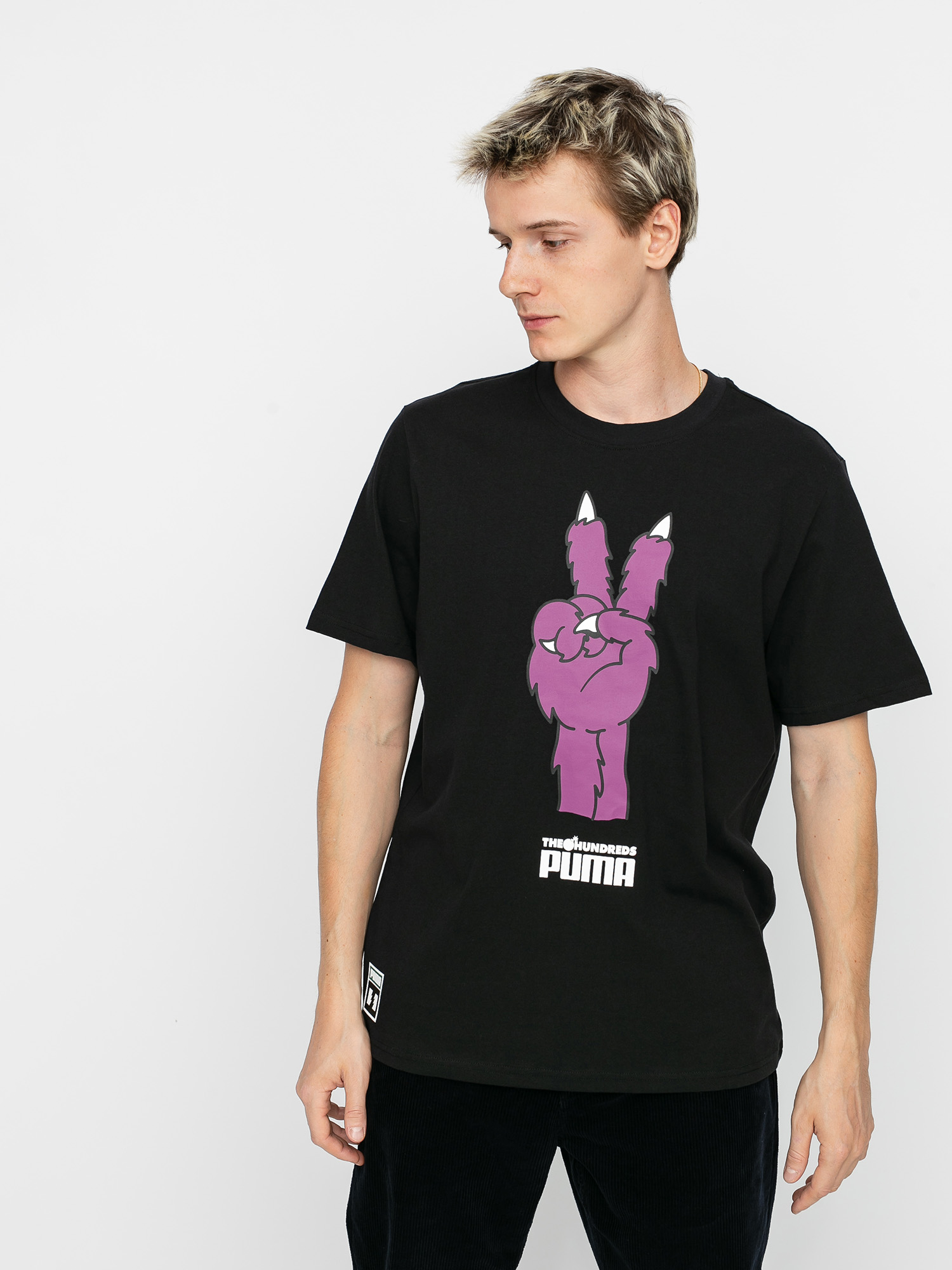 Puma X The Hundreds Hand T-shirt (black)