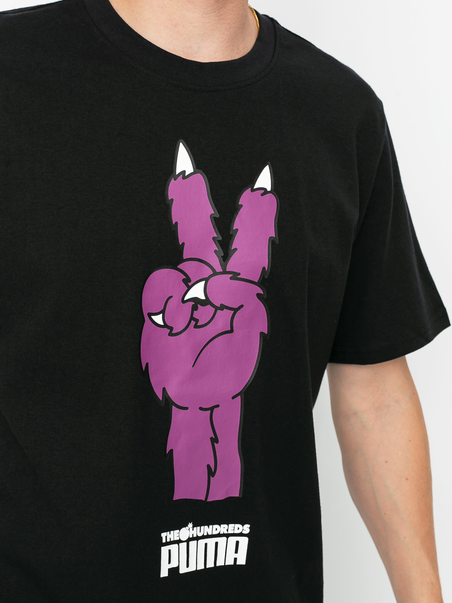 Puma X The Hundreds Hand T-shirt (black)