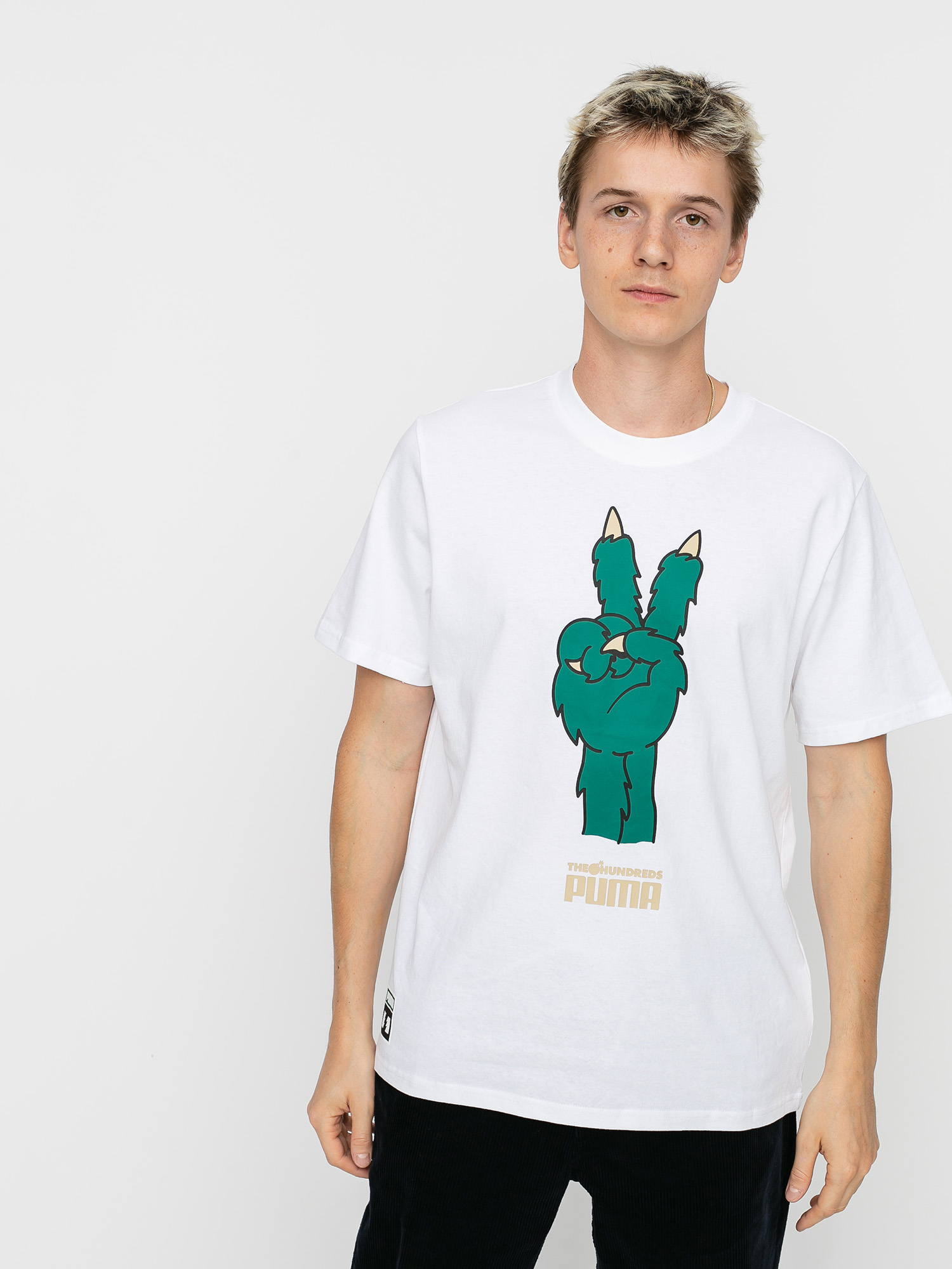 Puma X The Hundreds Hand T-shirt (white)