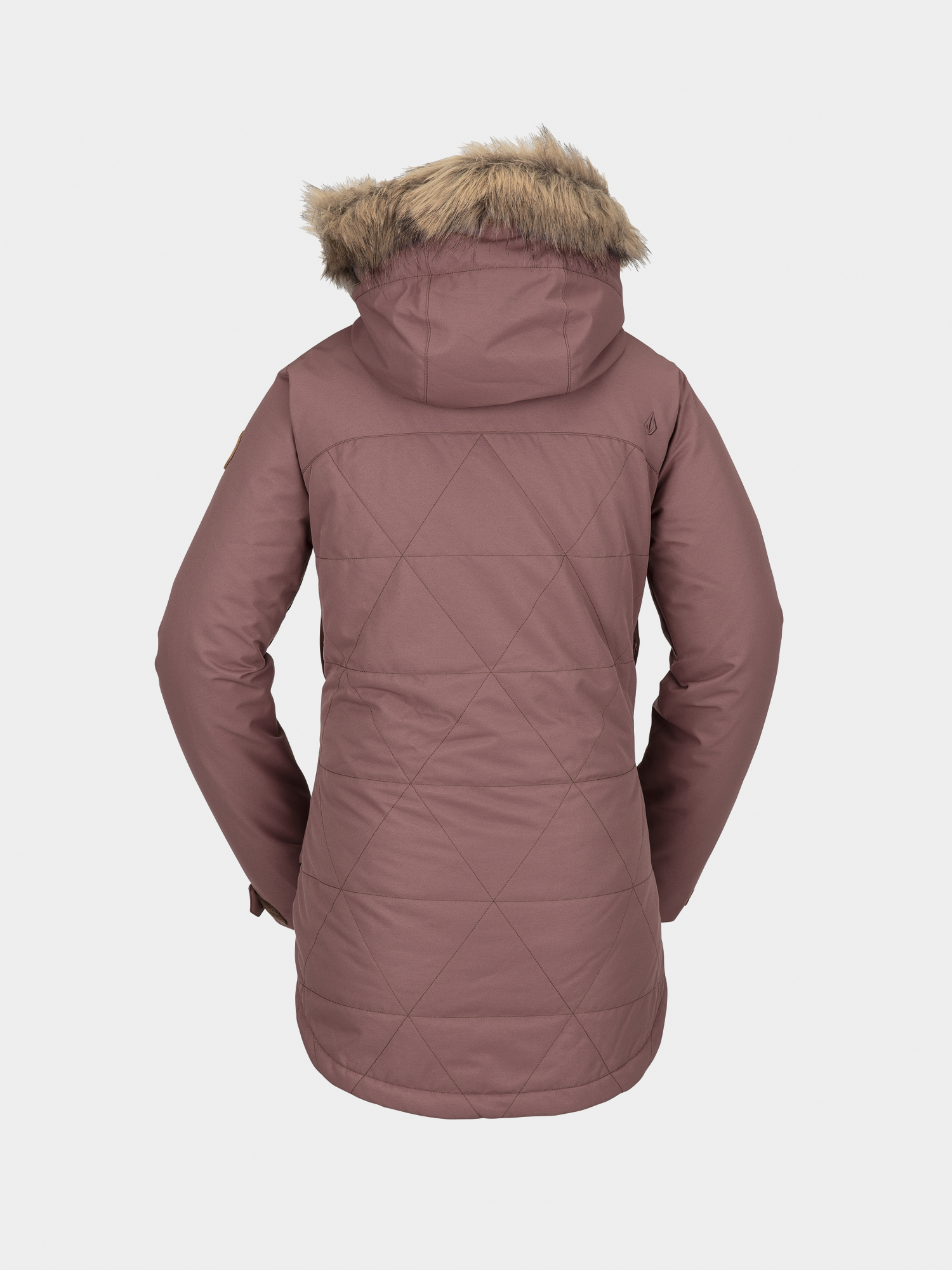 Damen Volcom Fawn Ins Snowboardjacke (rose wood)