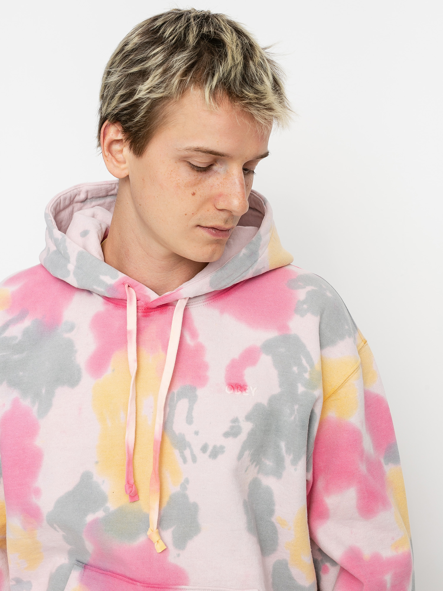 OBEY Sustainable Hoodie (yellow multi)