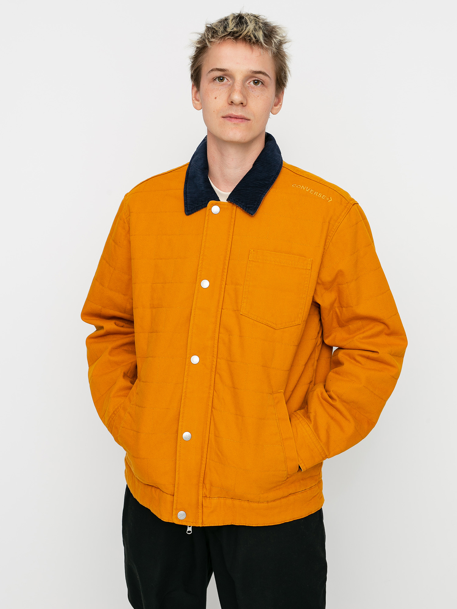 Converse Transitional Padded Layering Jacket (saffron yellow)