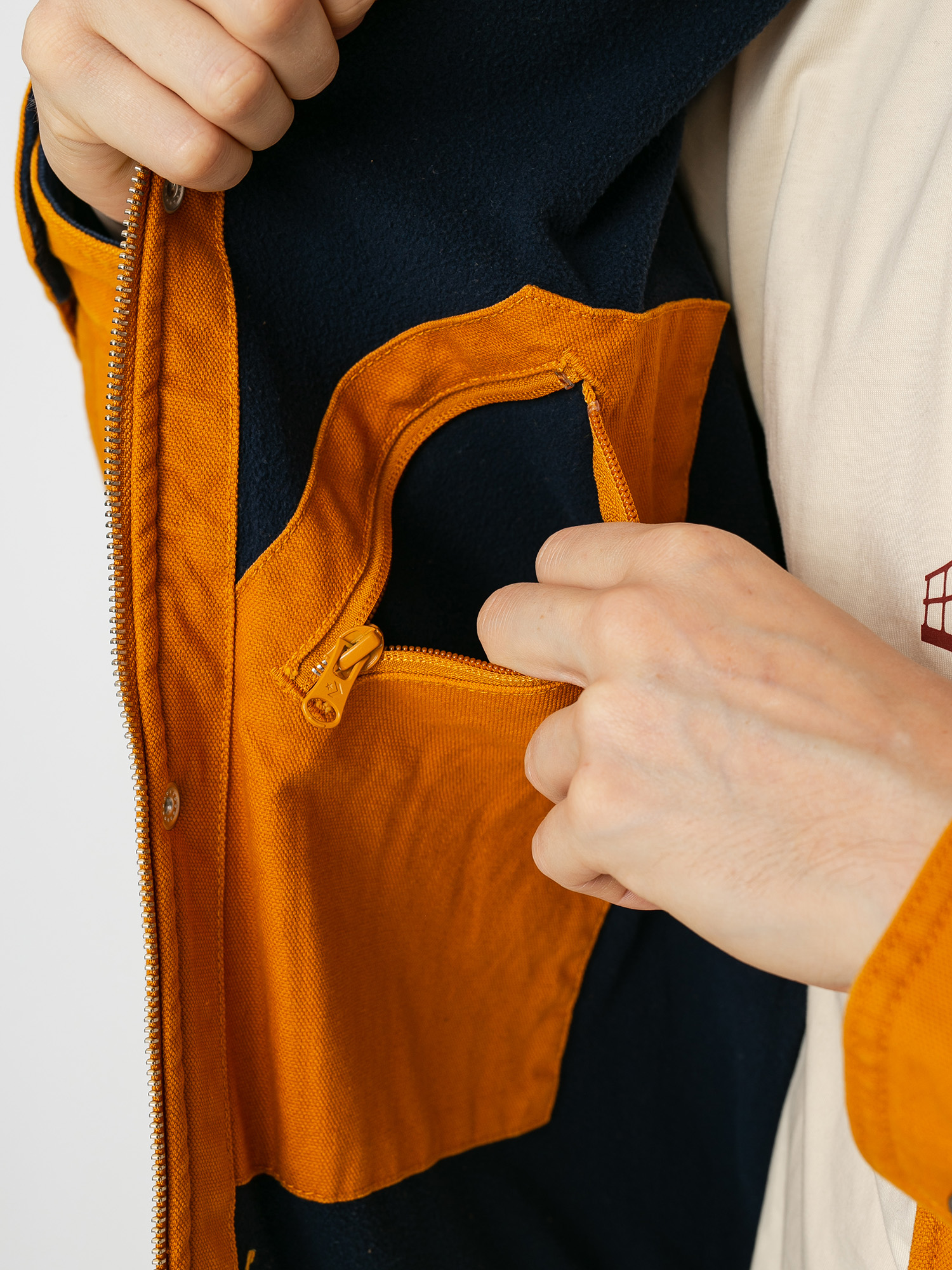 Converse Transitional Padded Layering Jacket (saffron yellow)