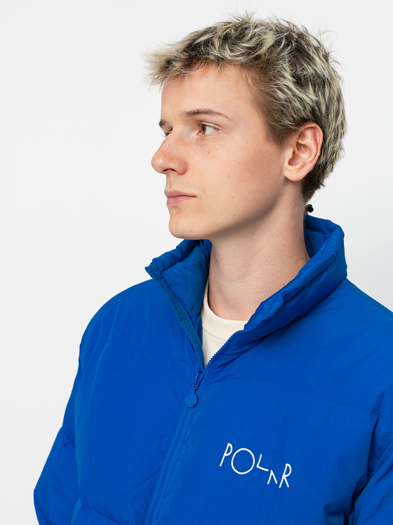 Polar Skate Pocket Puffer Jacket - blue (blue)