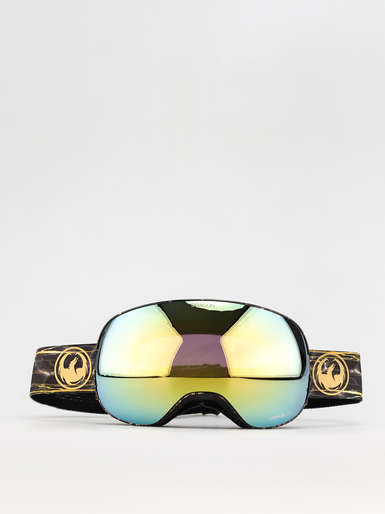 Dragon X2 Goggles (14 karat/ll gold ion/ll amber)