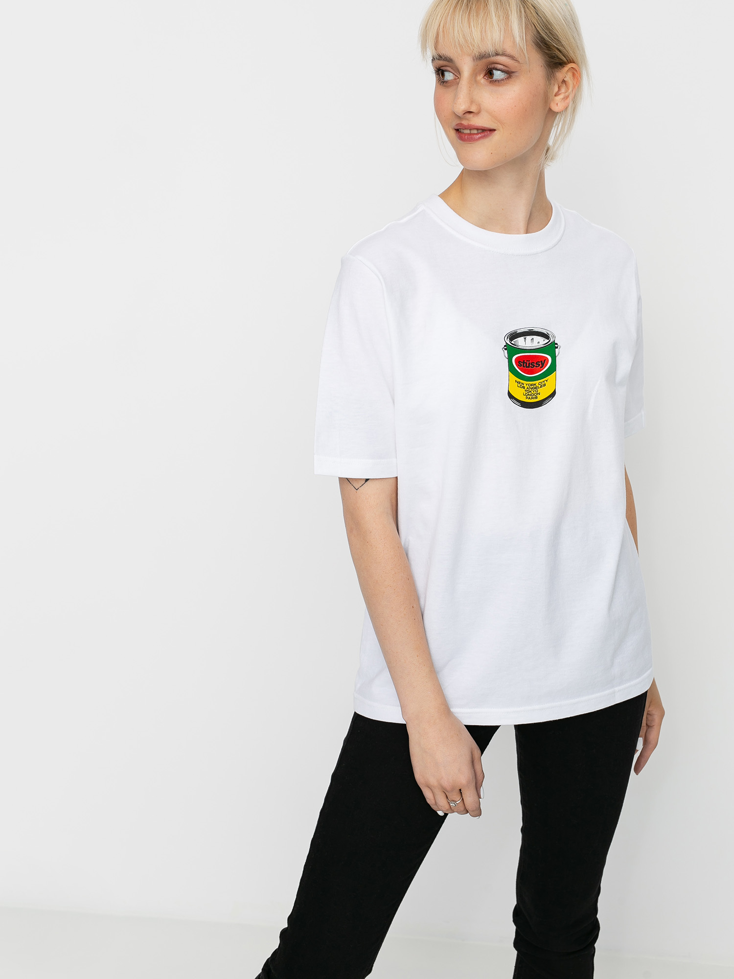 Stussy Paint Can T-shirt Wmn (white)