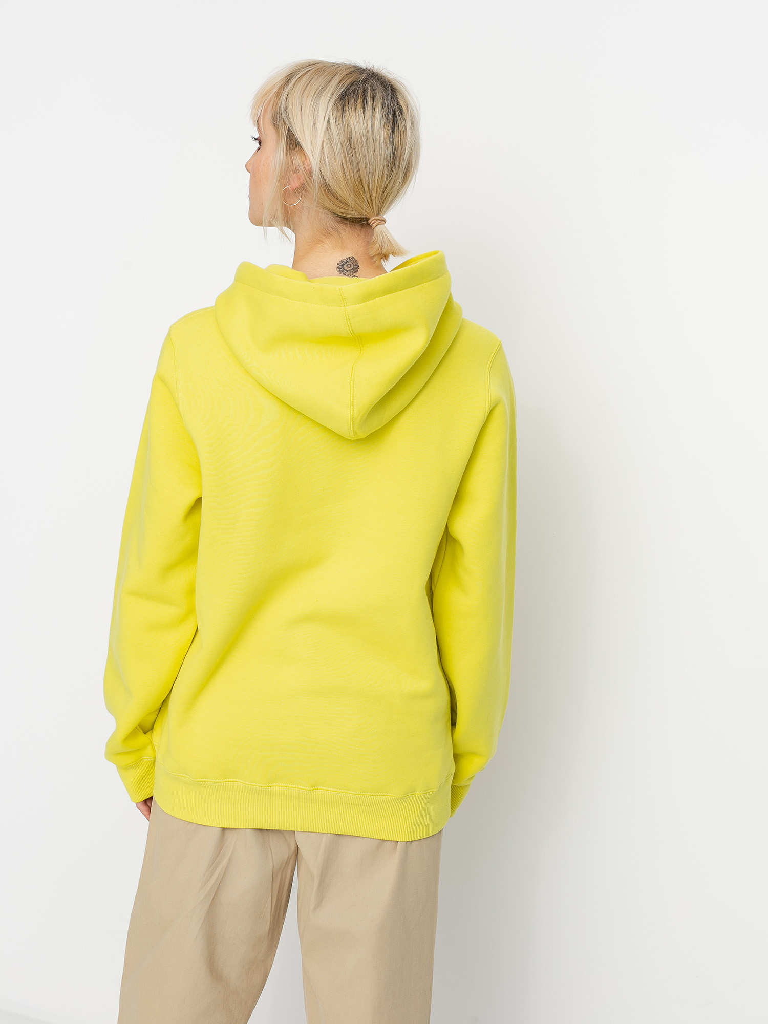 Stussy Basic Logo HD Hoody Wmn (lemon)
