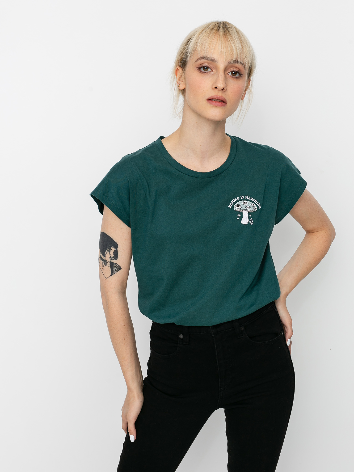 Volcom Dare T-shirt Wmn (emerald green)