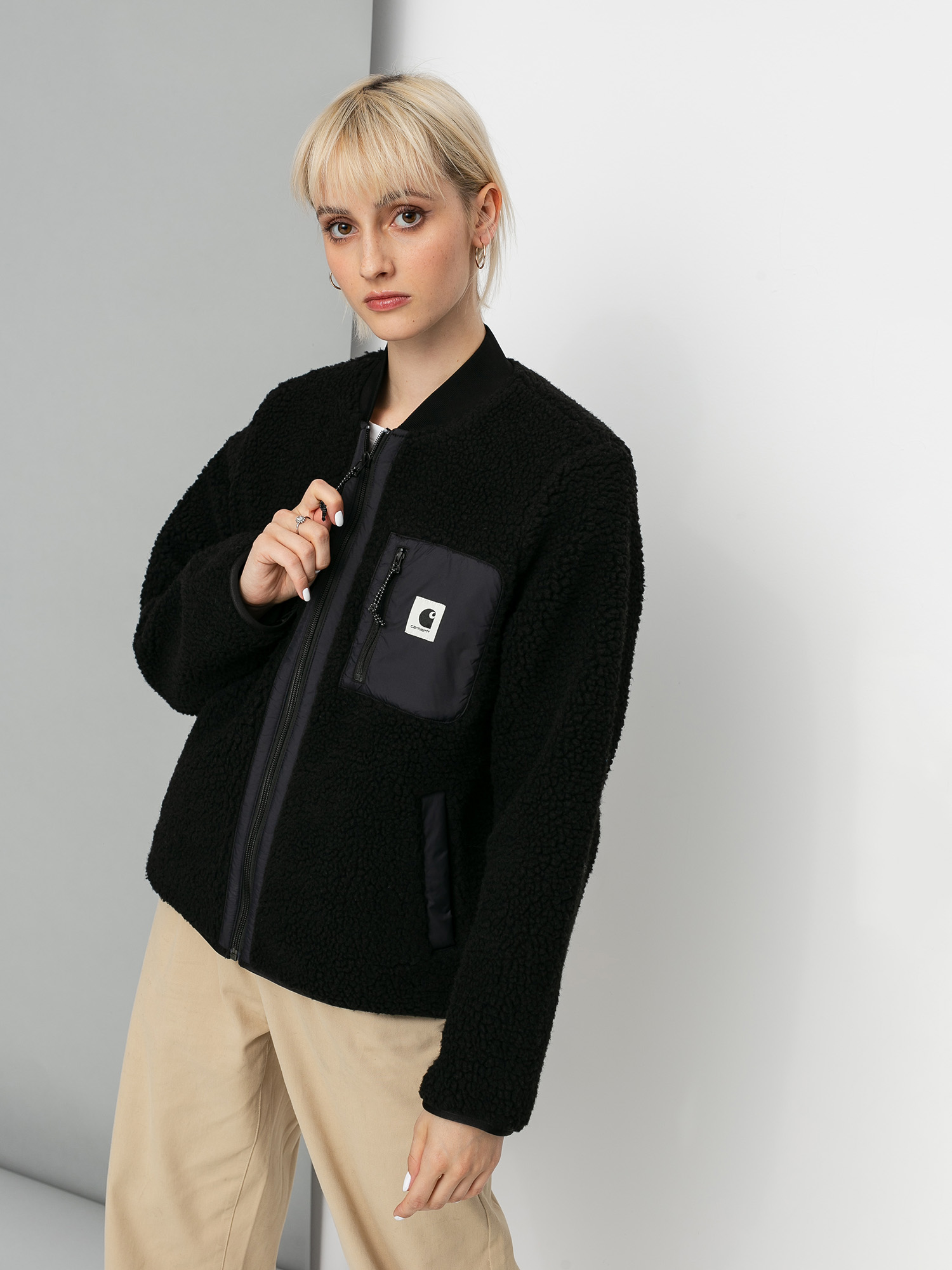 Carhartt WIP Janet Liner Jacke Wmn (black)