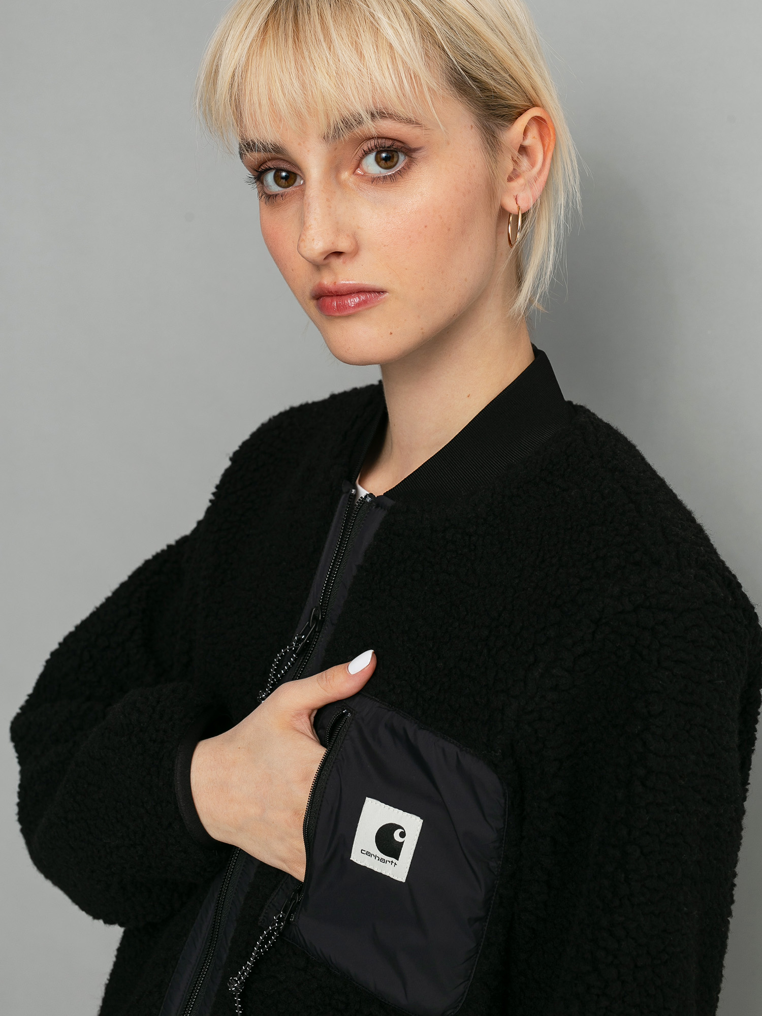 Carhartt WIP Janet Liner Jacke Wmn (black)