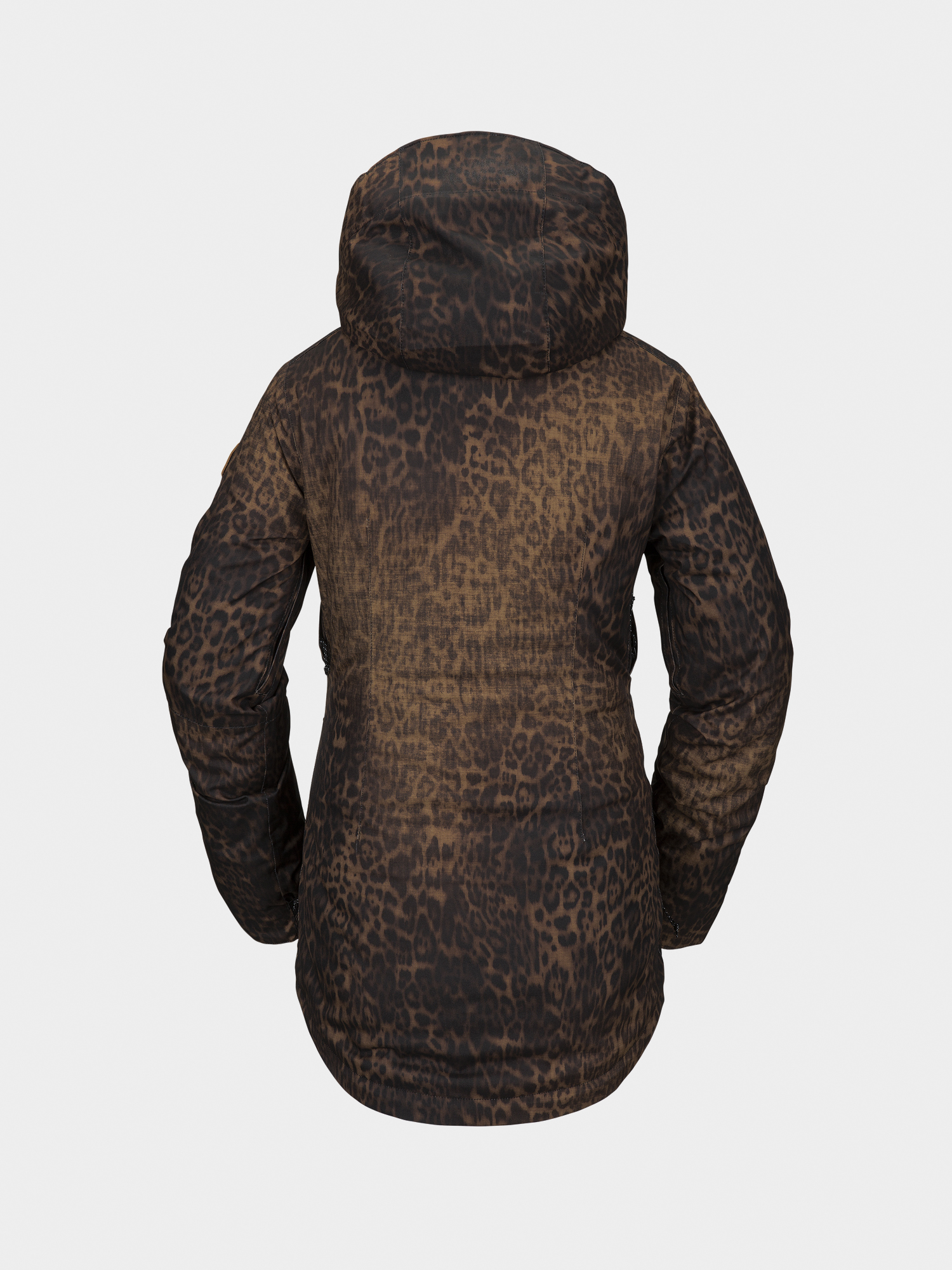 Womens Volcom Shelter 3D Stretch Snowboard jacket (leopard)
