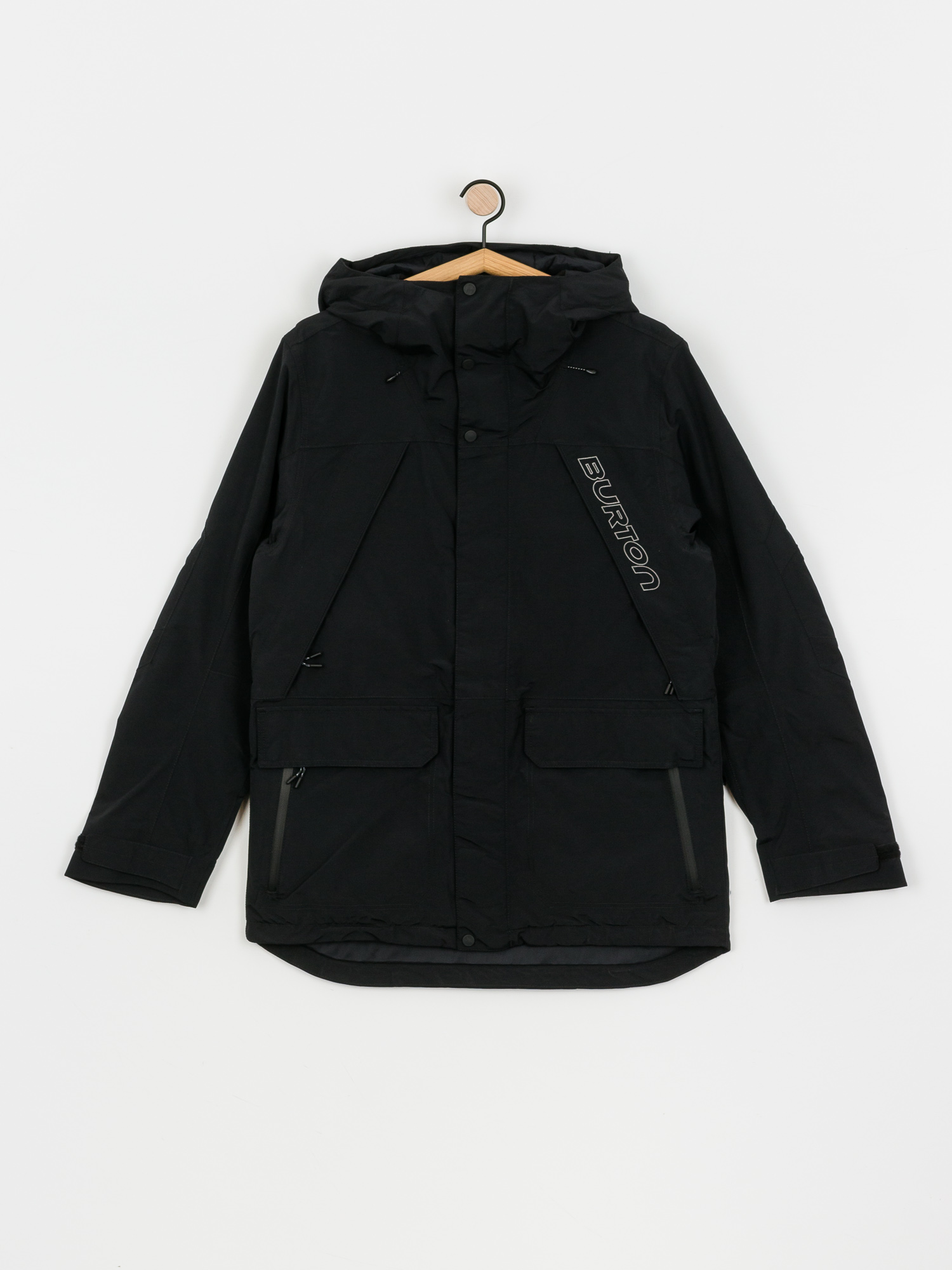 Mens Burton Breach Insulated Snowboard jacket (true black)