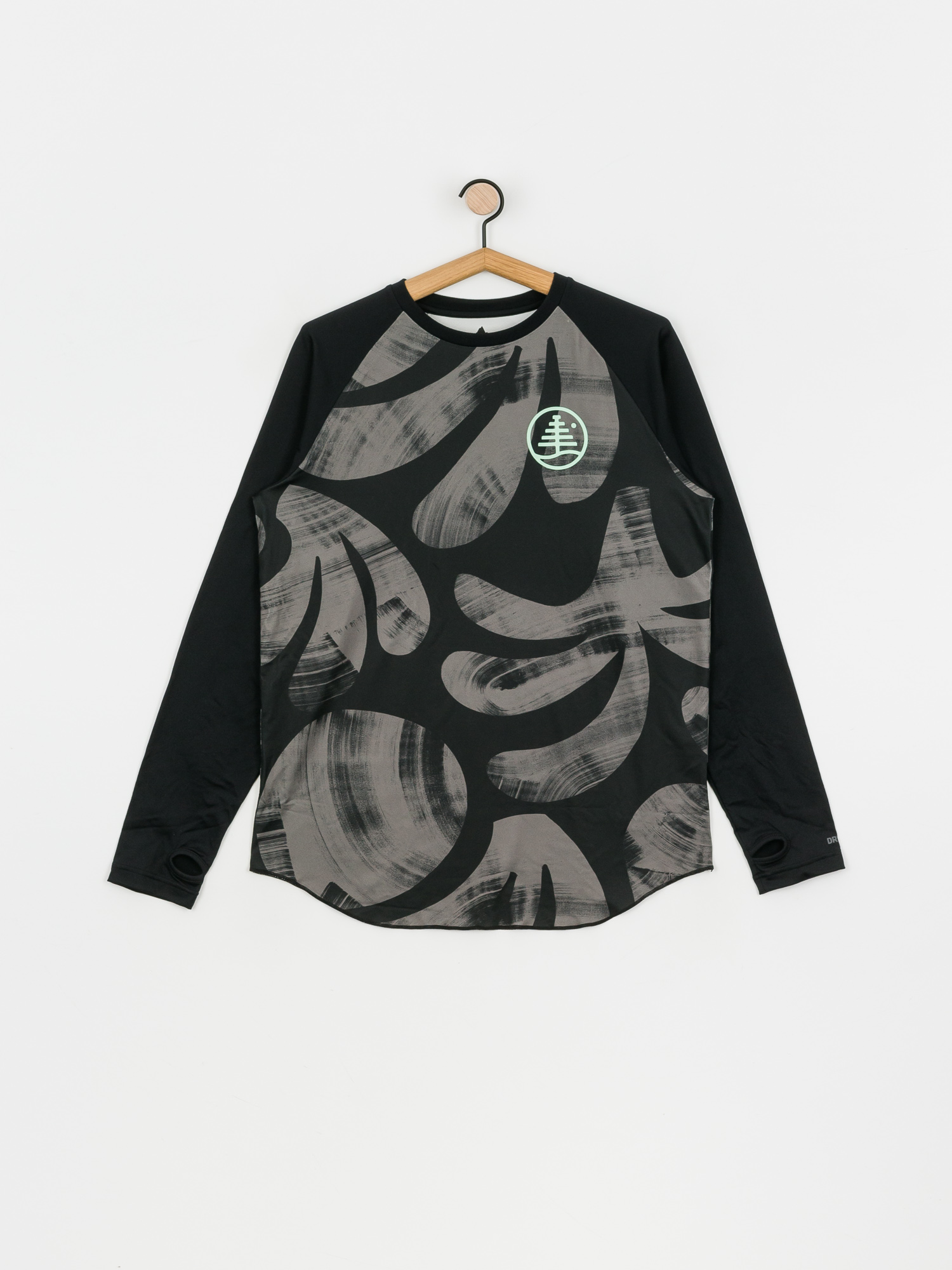 Mens Burton Roadie Base Layer Tech Active longsleeve (ty williams camo)