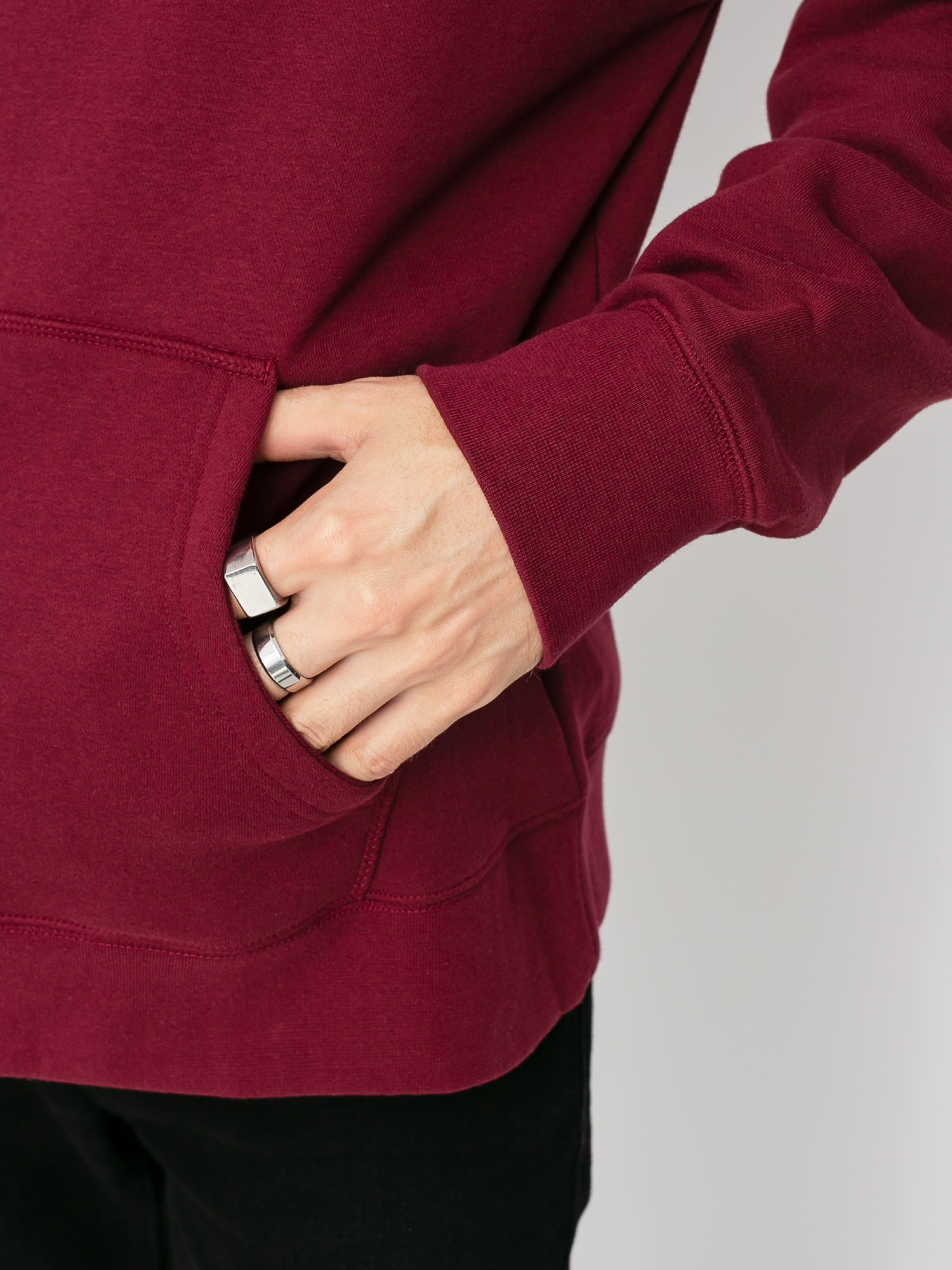 Nike SB Icon HD Hoodie (dark beetroot/chile red)