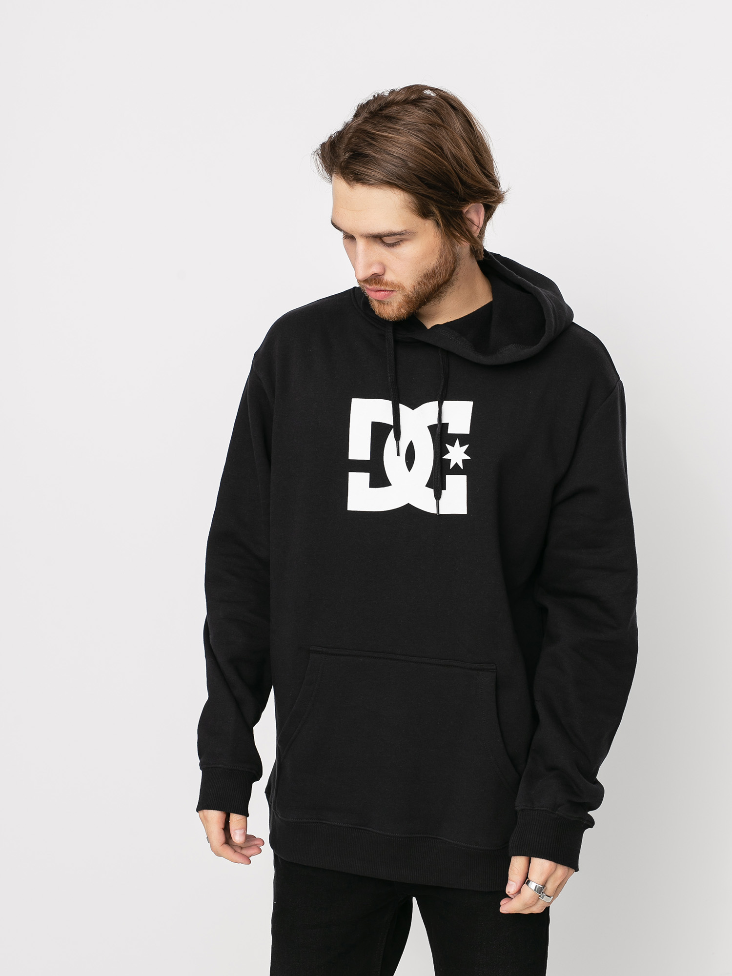 Dc hoodie black Clearance