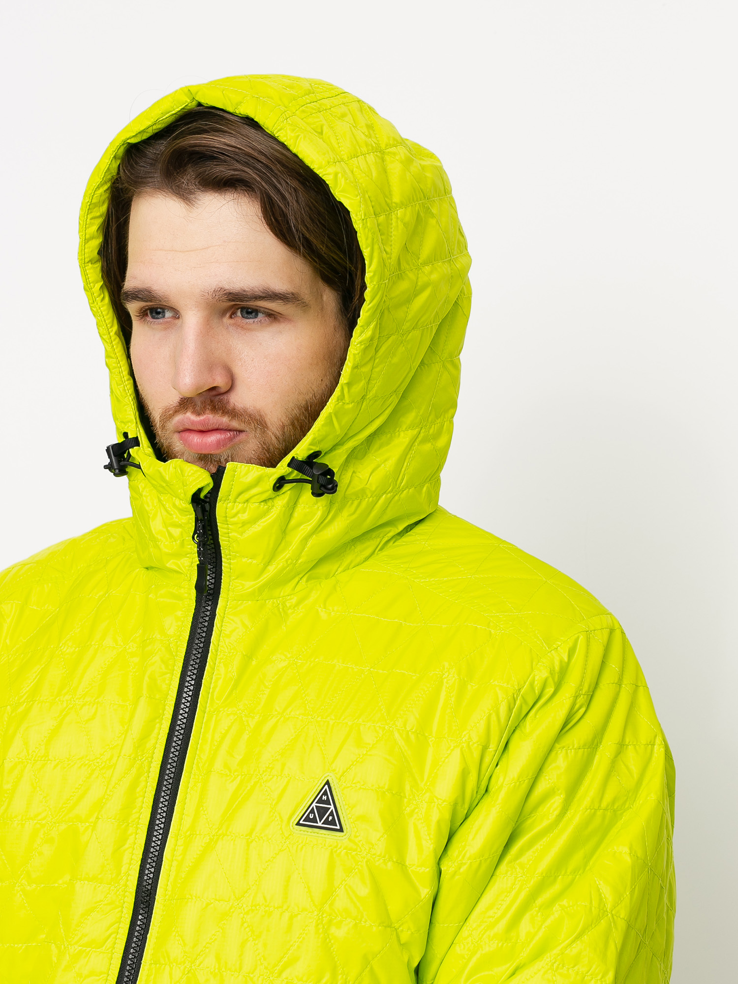HUF Polygon Quilted Jacket (bio lime)