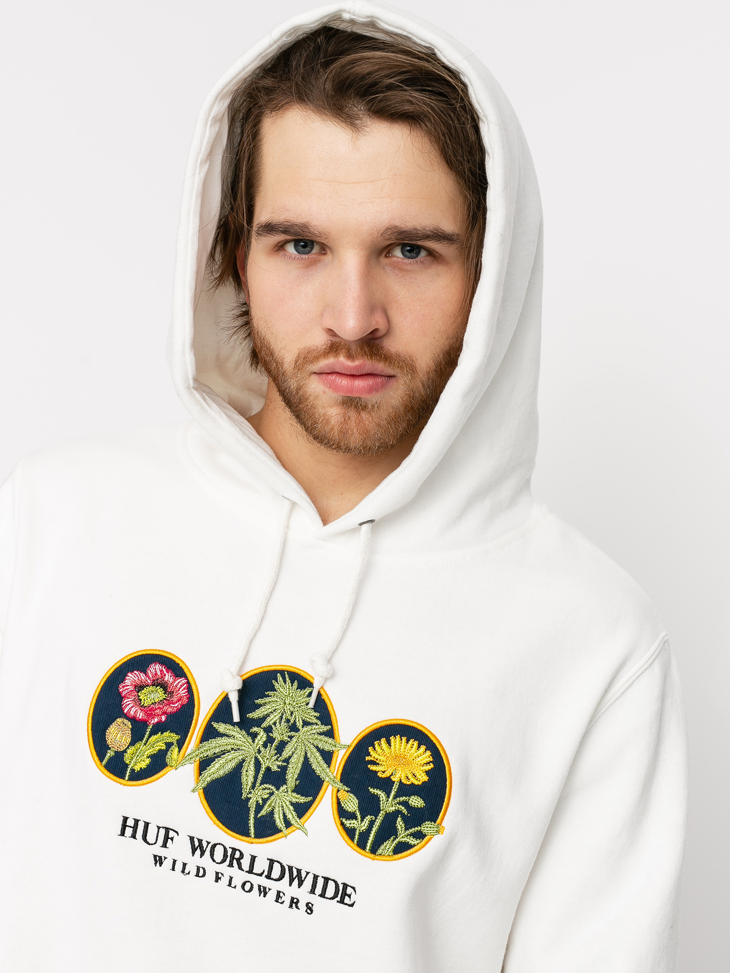 huf wildflowers hoodie