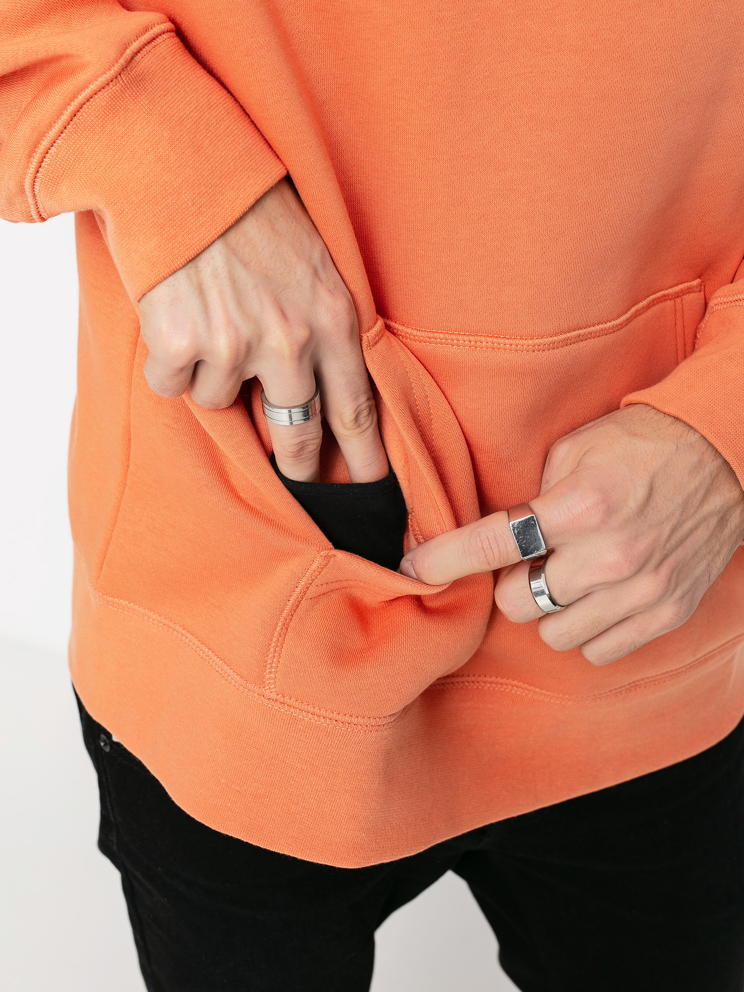 Nike SB Icon HD Hoodie (healing orange/amber brown)