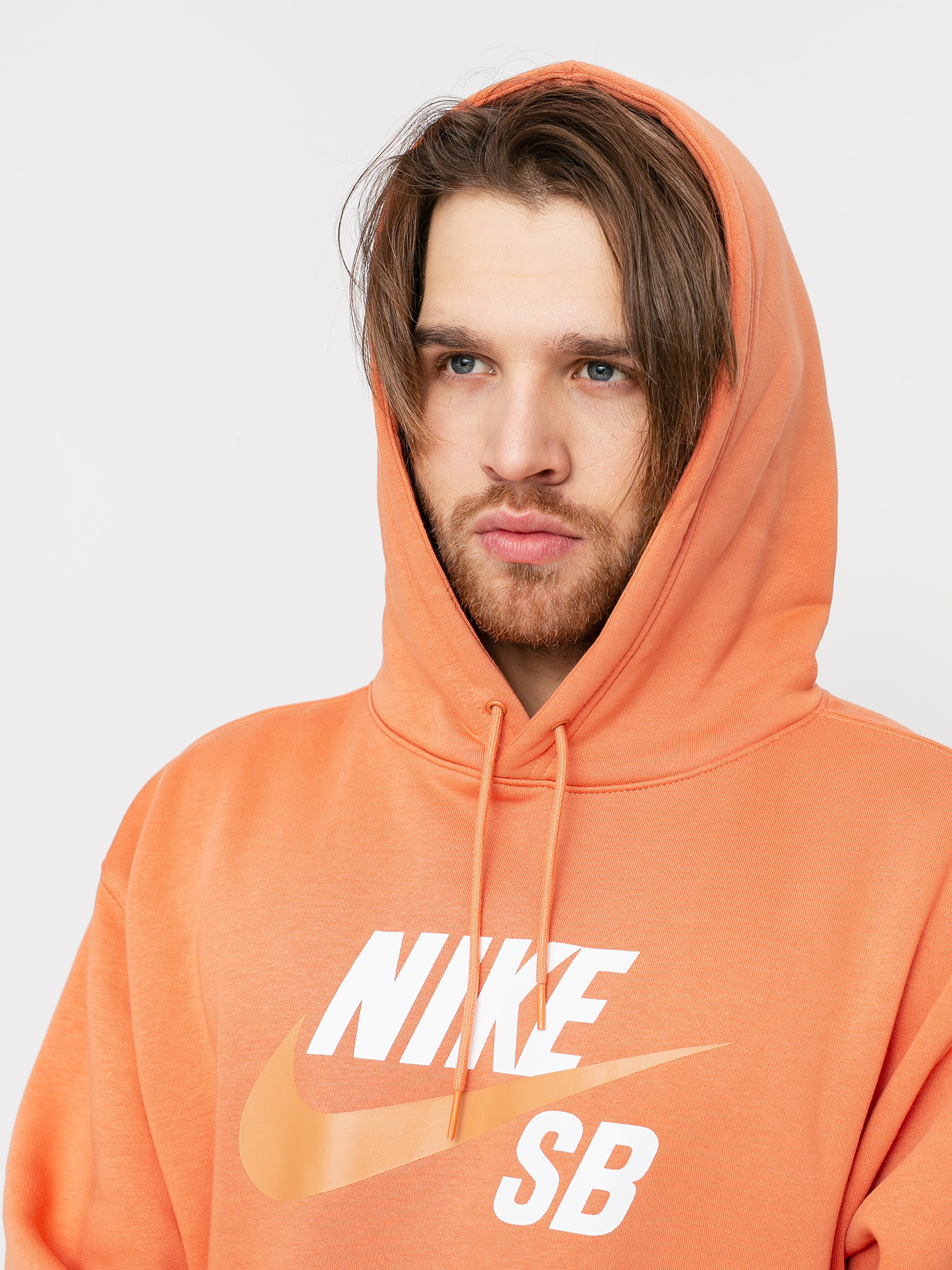 Nike SB Icon HD Hoodie orange (healing orange/amber brown)
