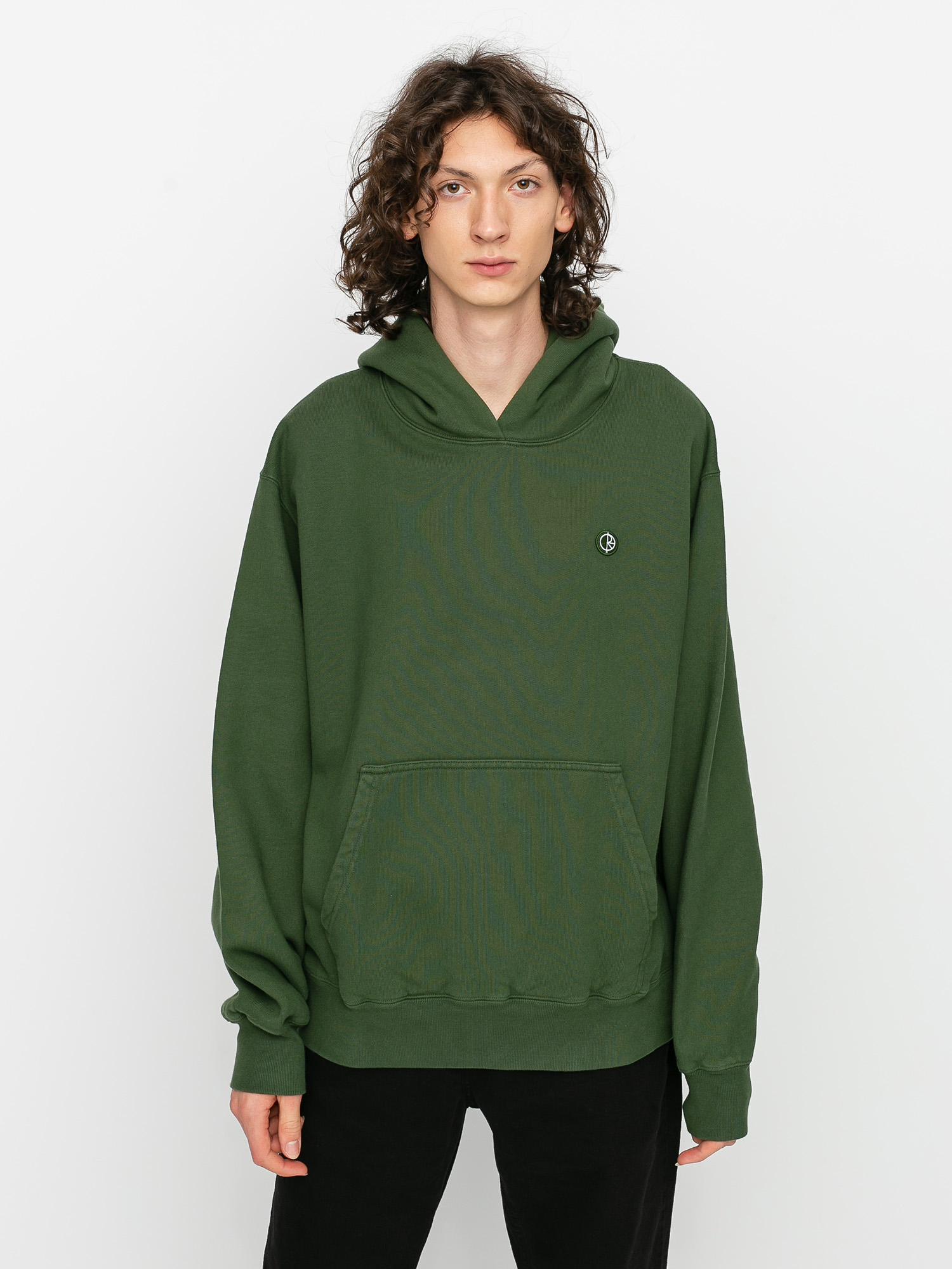 hunter green pullover