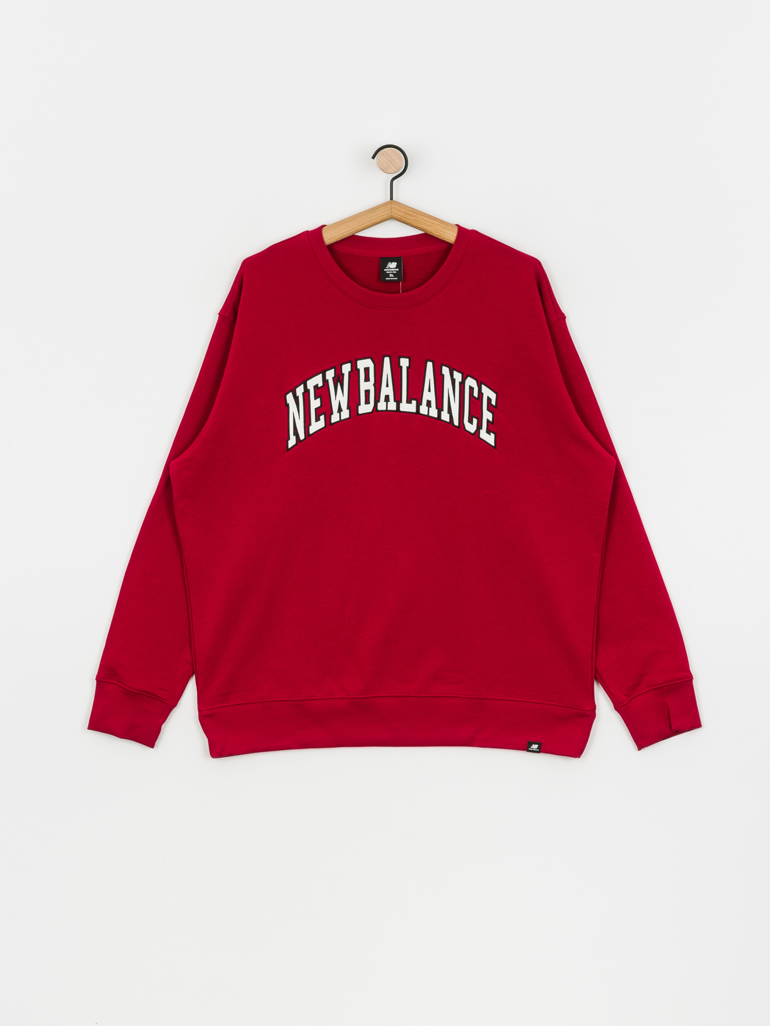 new balance red sweatshirt