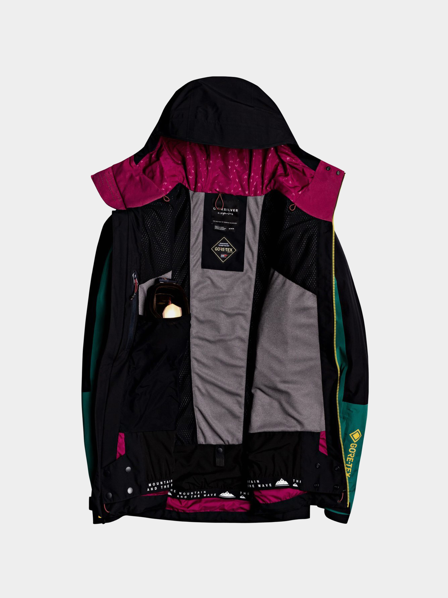 Mens Quiksilver Forever 2L Capsule Gore-Tex Snowboard jacket (antique green)
