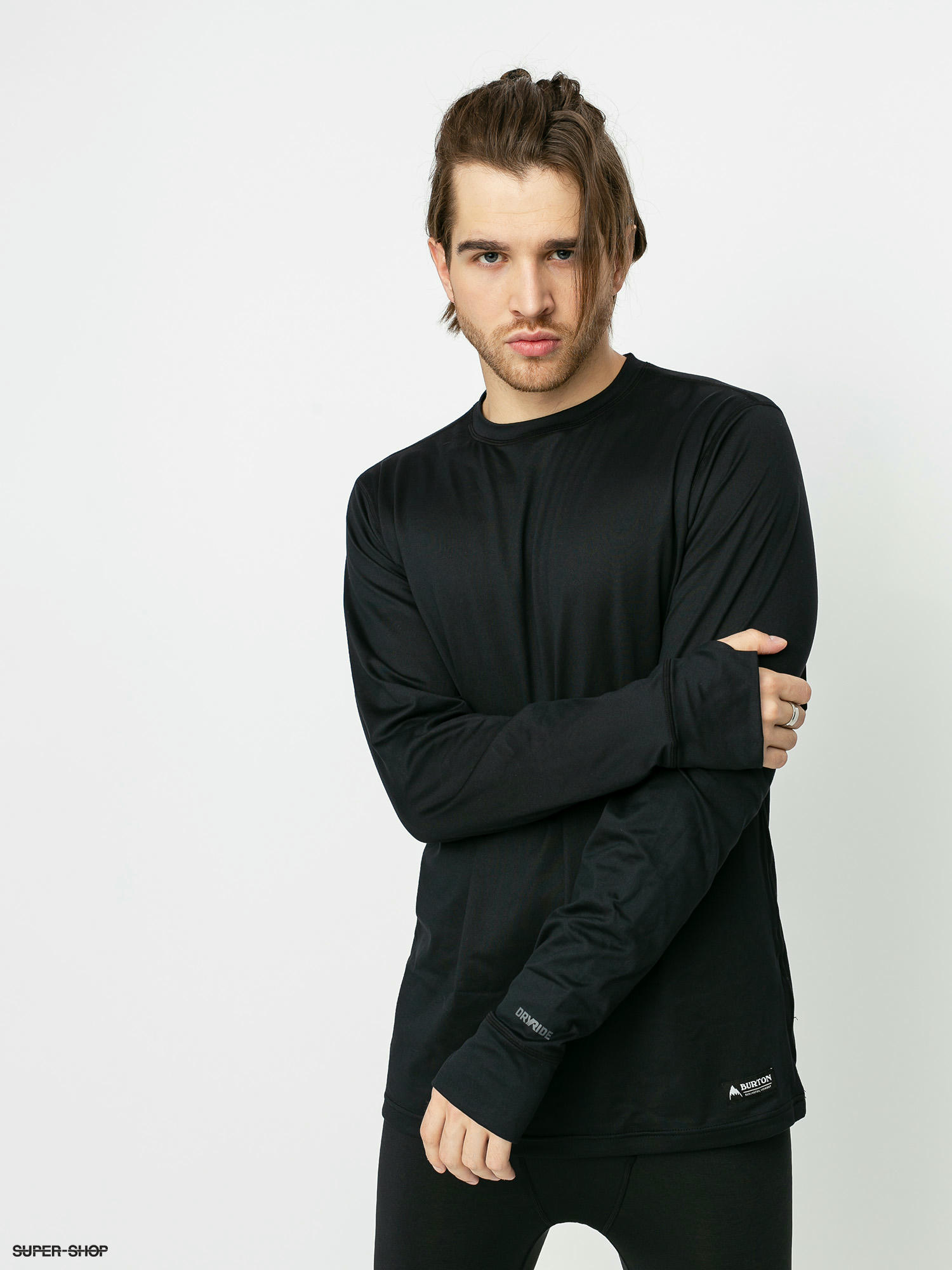 Burton Midweight Base Layer Crew Active longsleeve true black