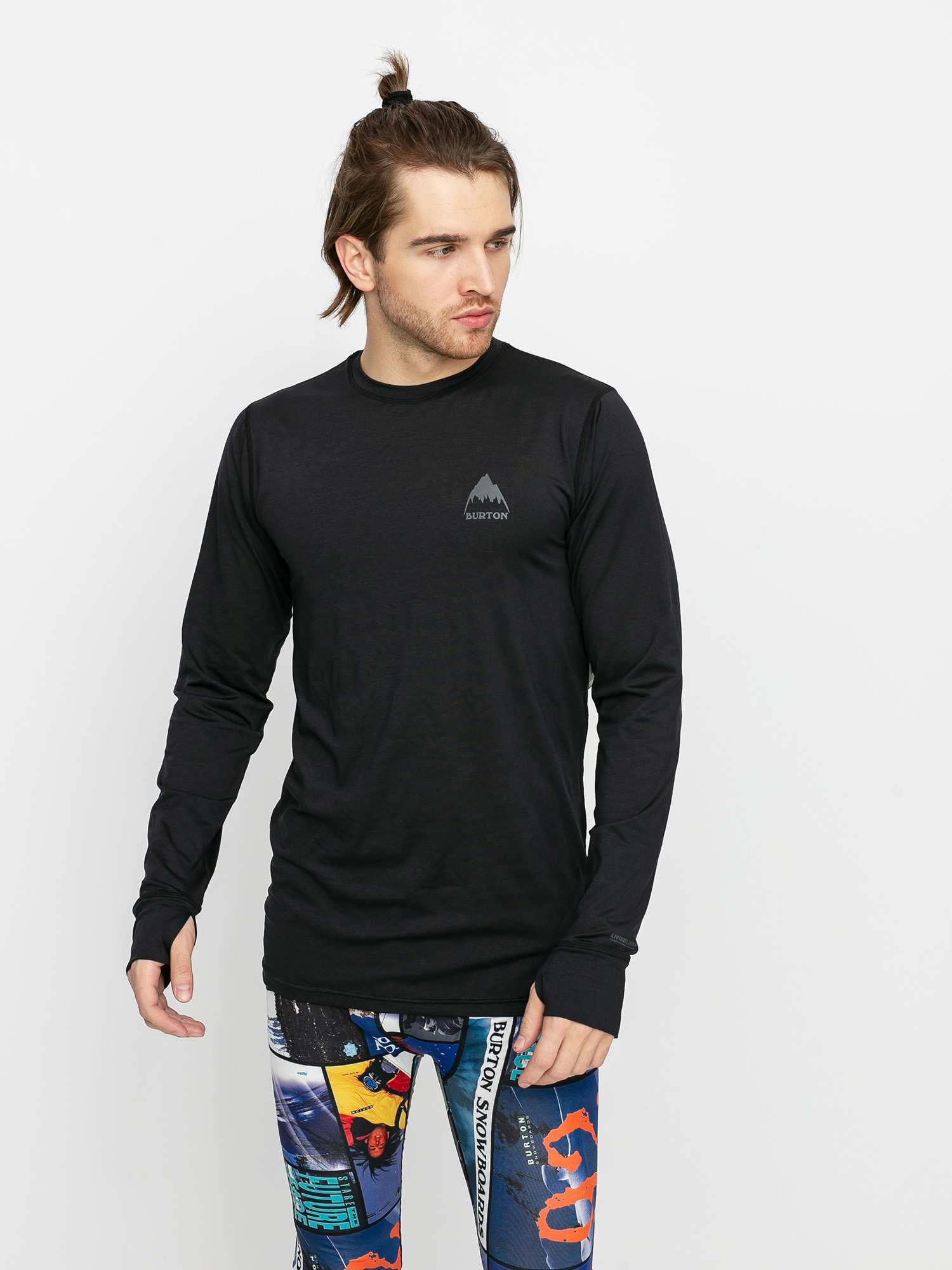 Burton Lightweight X Base Layer Active longsleeve (true black)