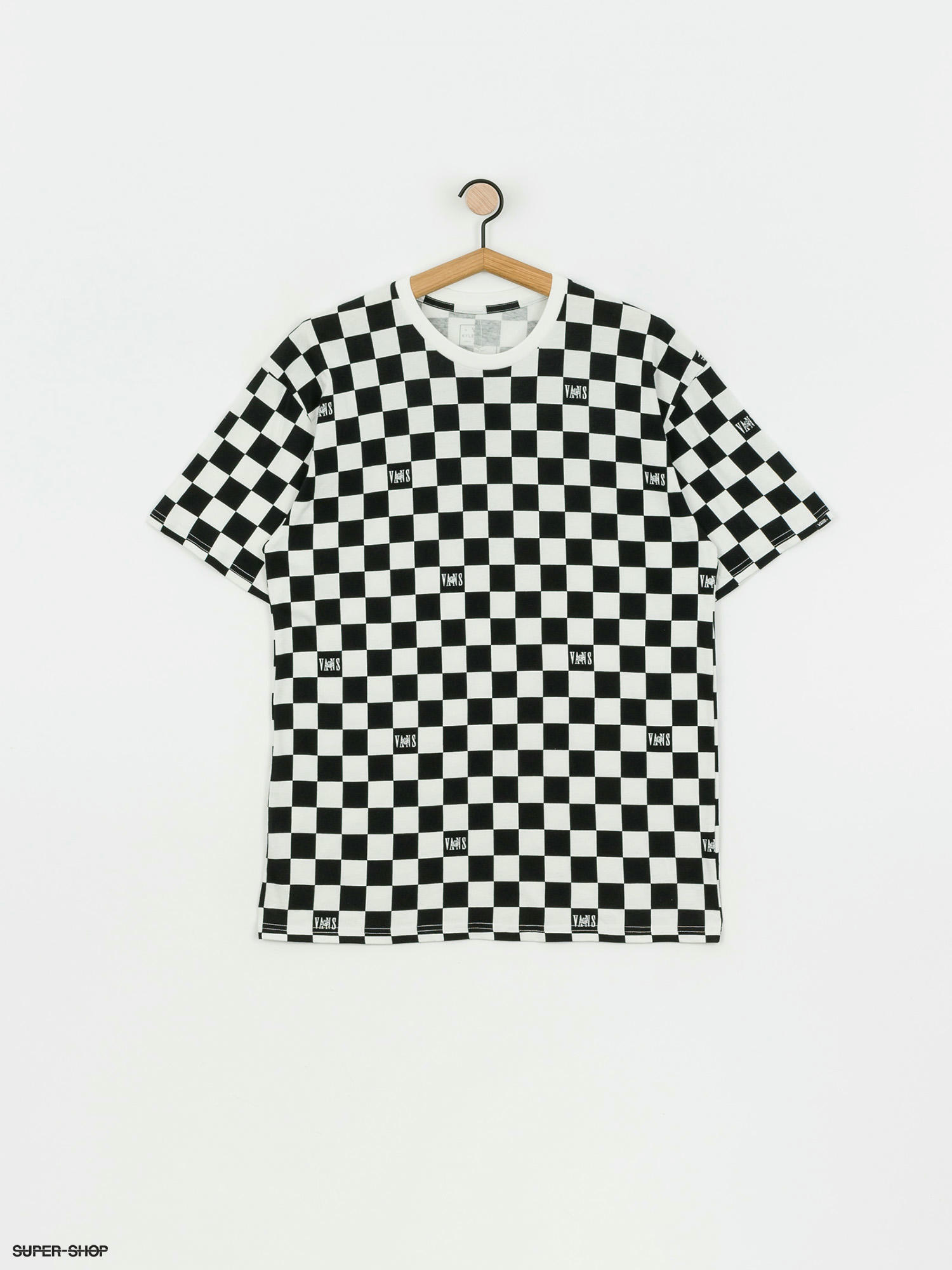 vans checkerboard tee