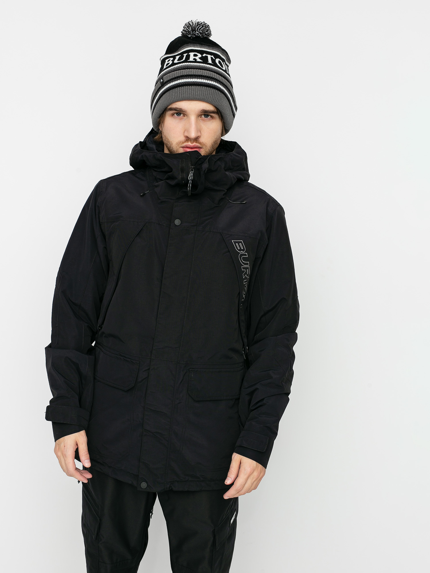 Mens Burton Breach Insulated Snowboard jacket (true black)