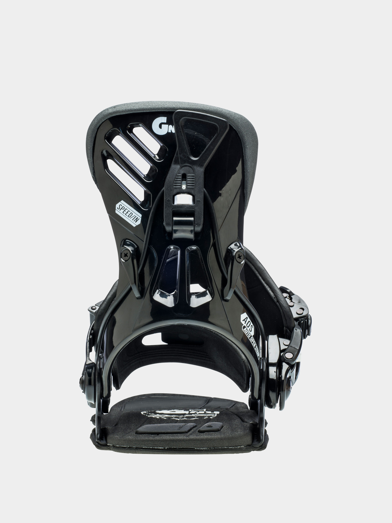 Mens Gnu Freedom Snowboard bindings (black)