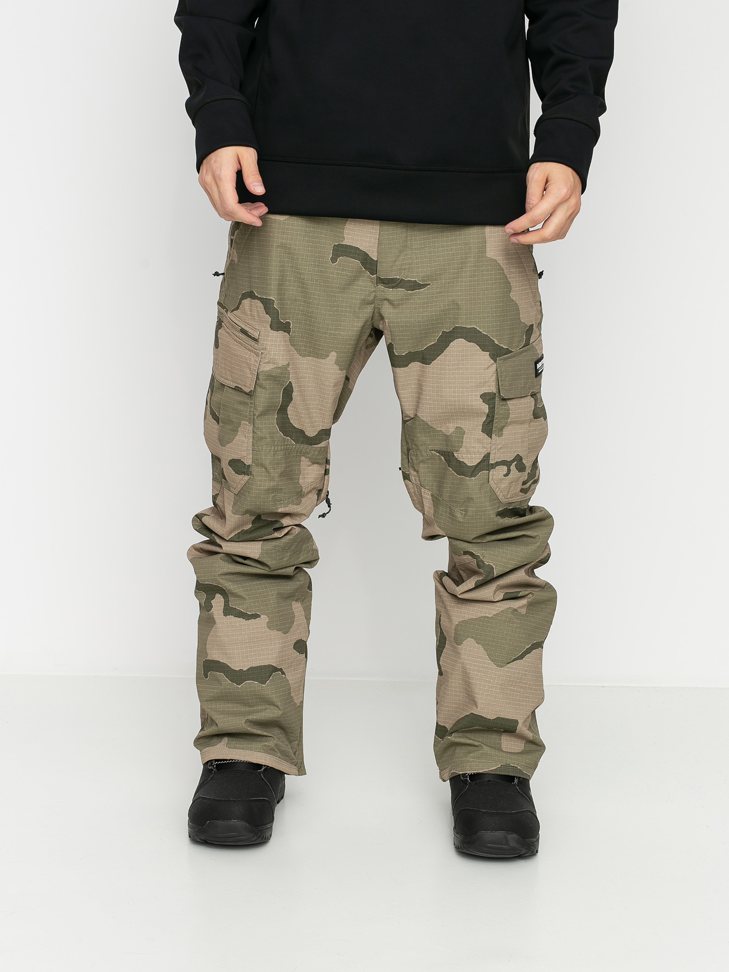 Mens Burton Cargo Snowboard pants (barren camo)