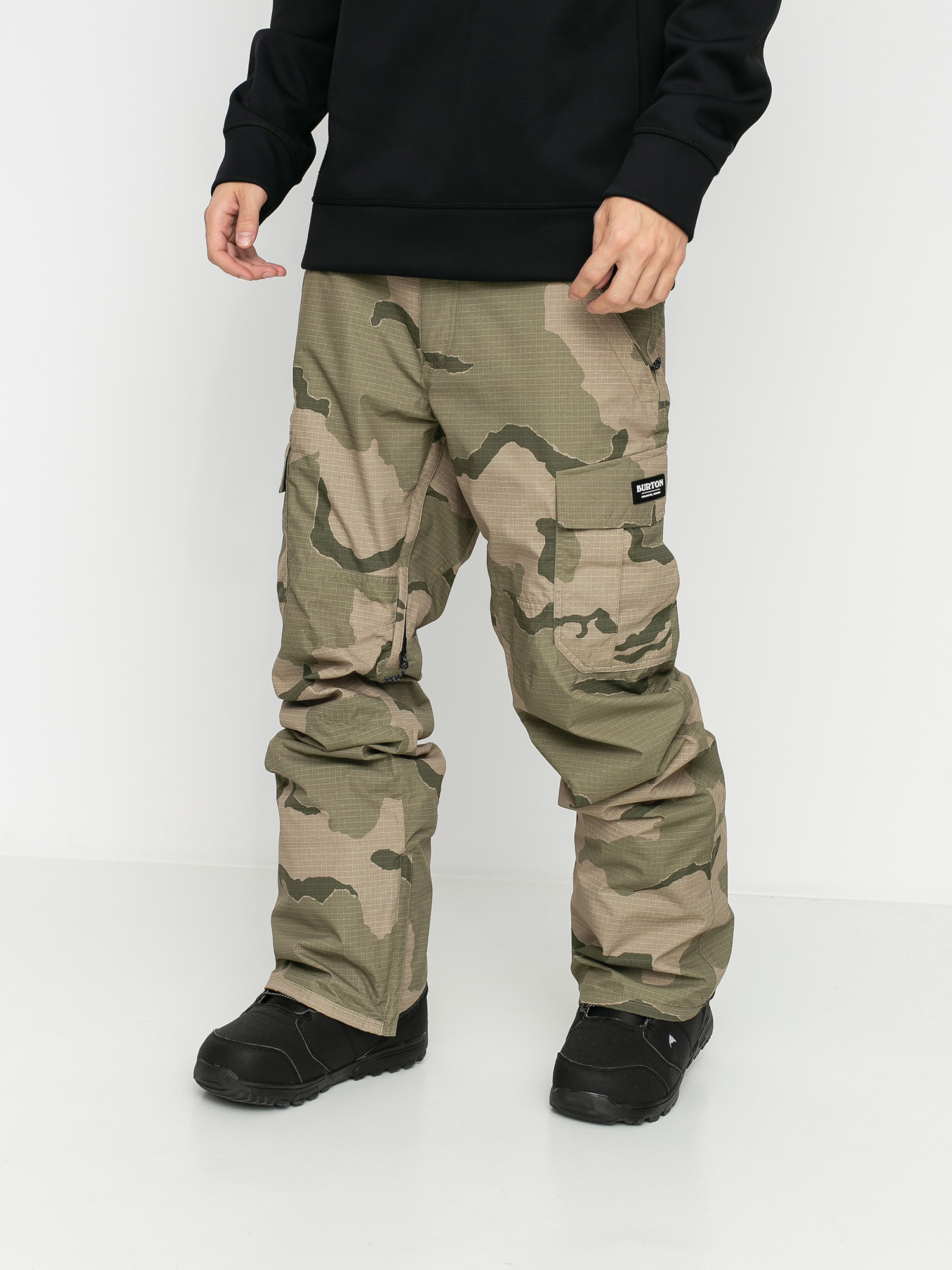 Mens Burton Cargo Snowboard pants (barren camo)