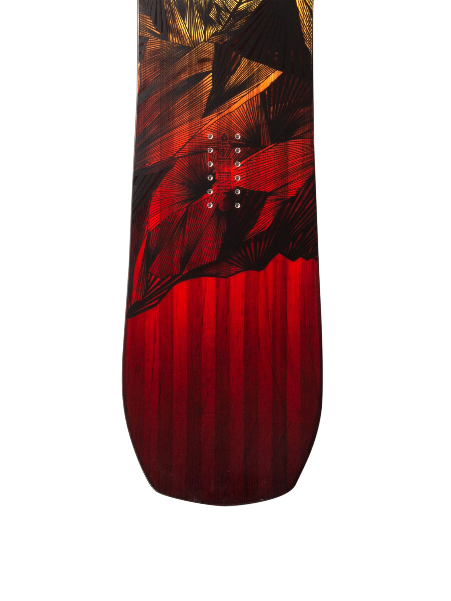 Jones Snowboards Mountain Twin Snowboard (red/black)