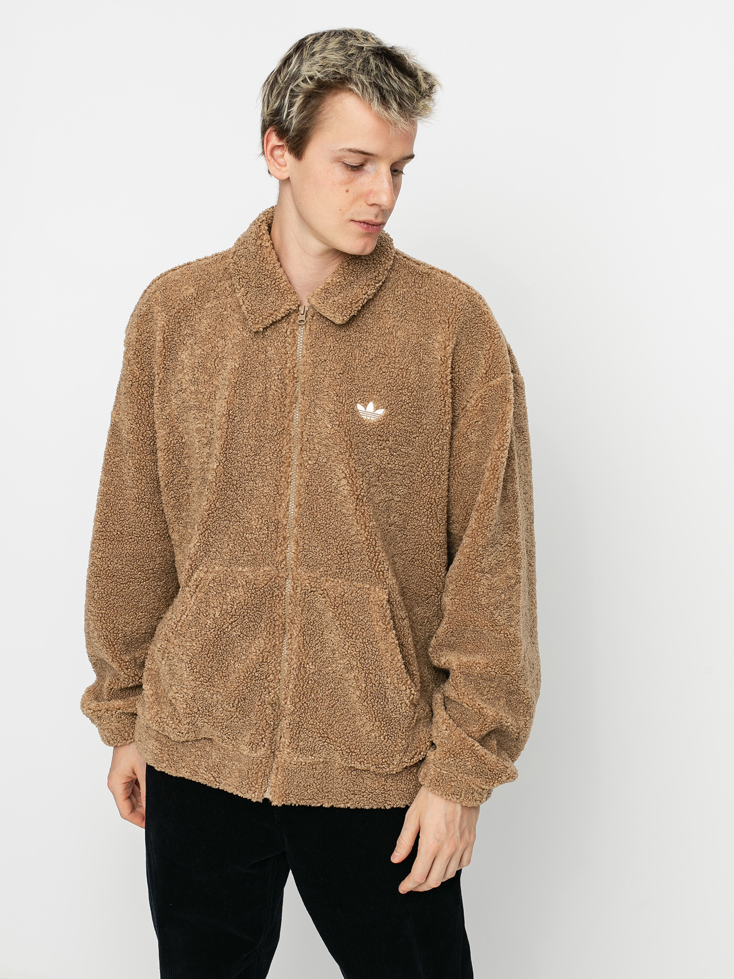 adidas Fleece Tt Sweatshirt (cardbo/mingre/alumin)