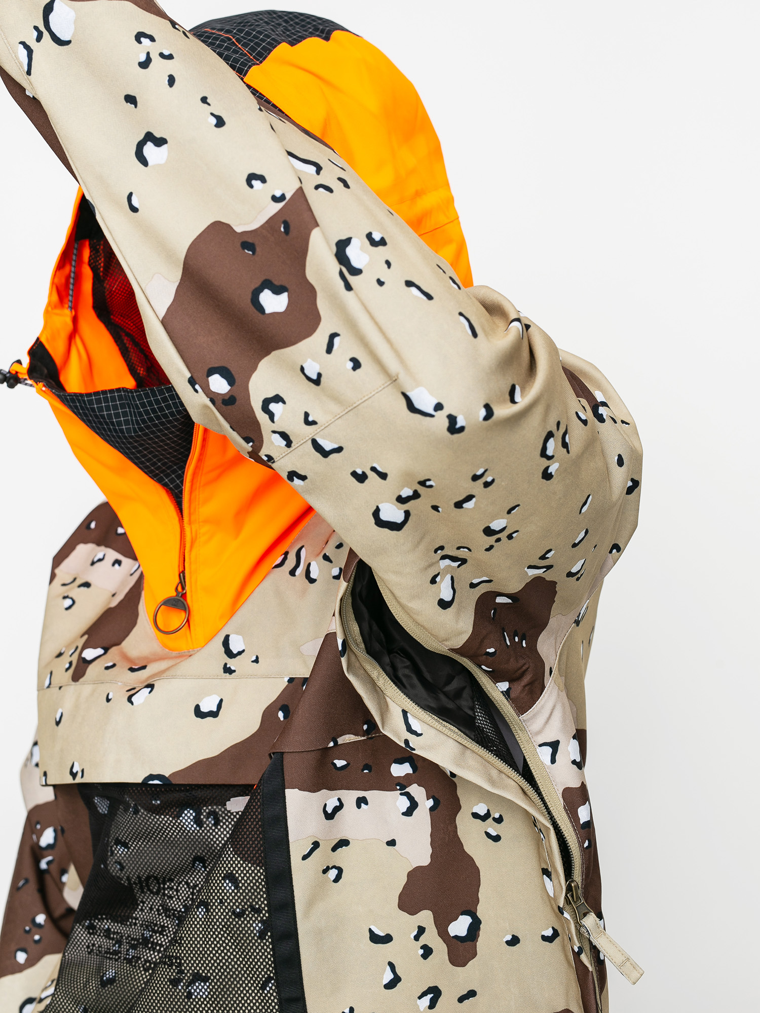 DC Asap Anorak Snowboard jacket - camo (chocolate chip camo)