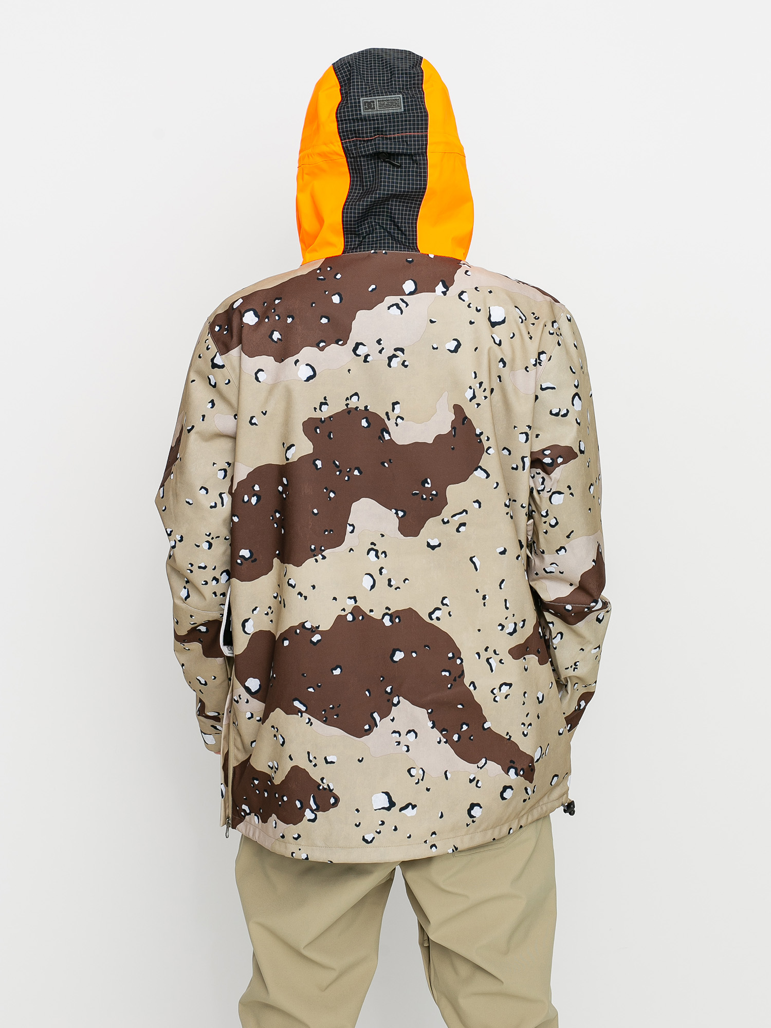 DC Asap Anorak Snowboard jacket - camo (chocolate chip camo)