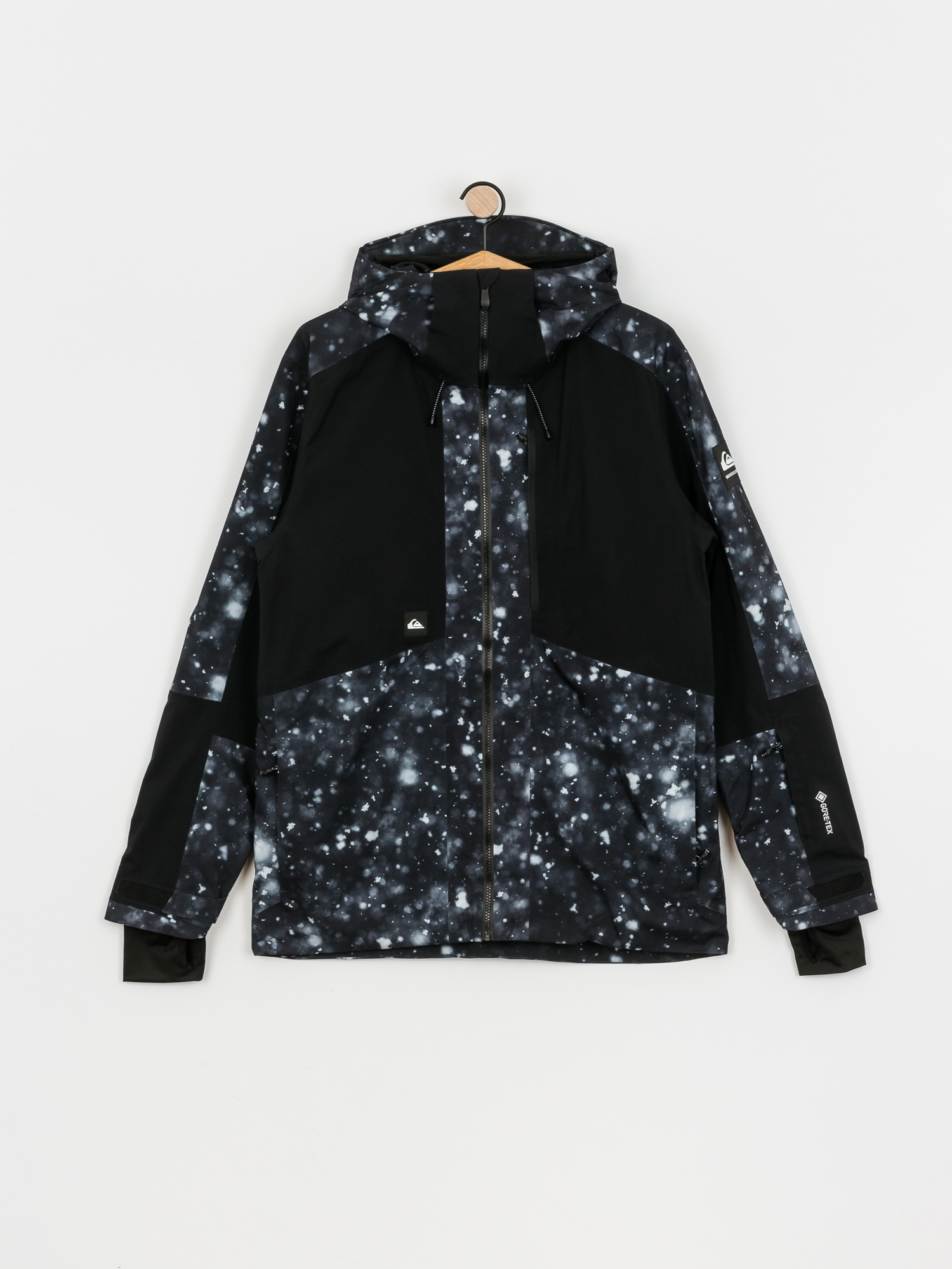 Herren Quiksilver Forever 2L Gore-Tex Snowboardjacke (true black woolflakes)