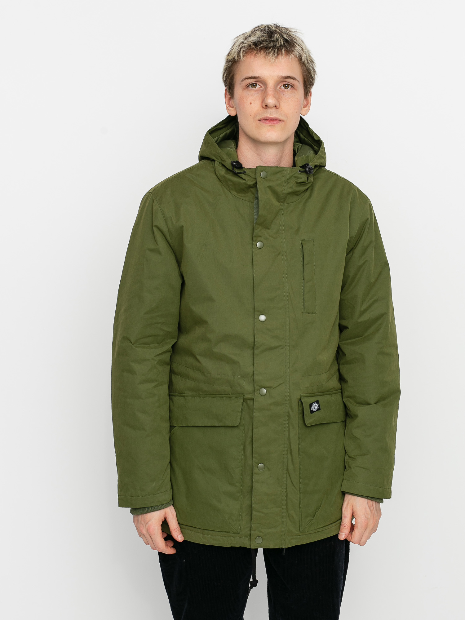 army green fall jacket