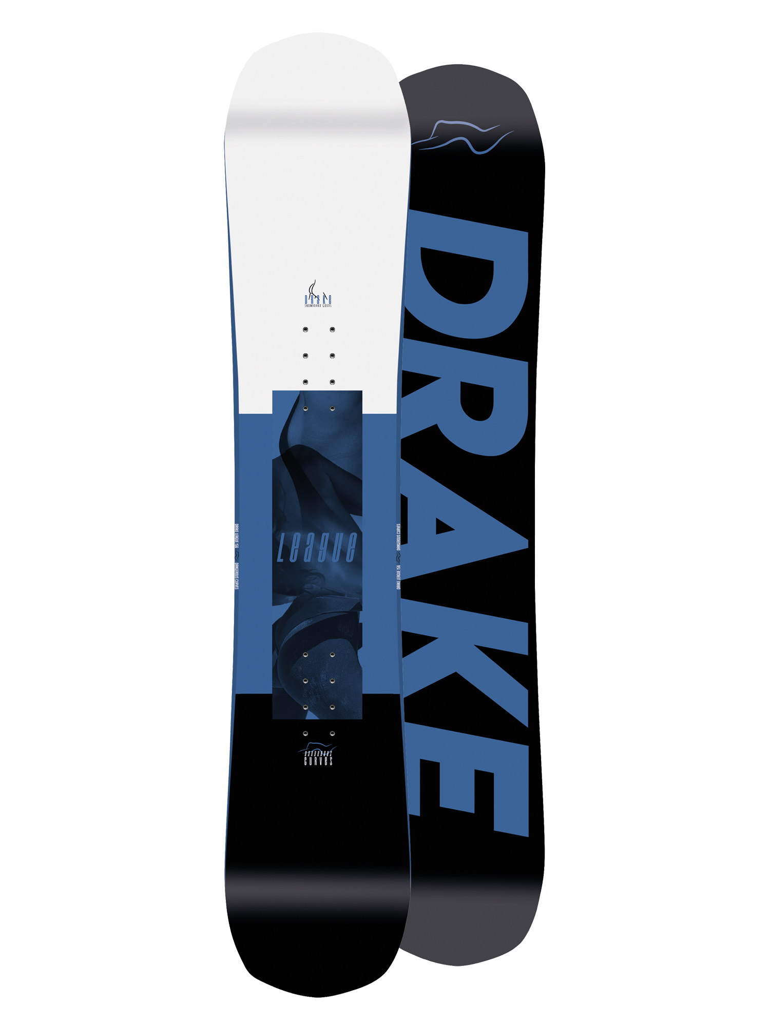 Drake League Snowboard - blue