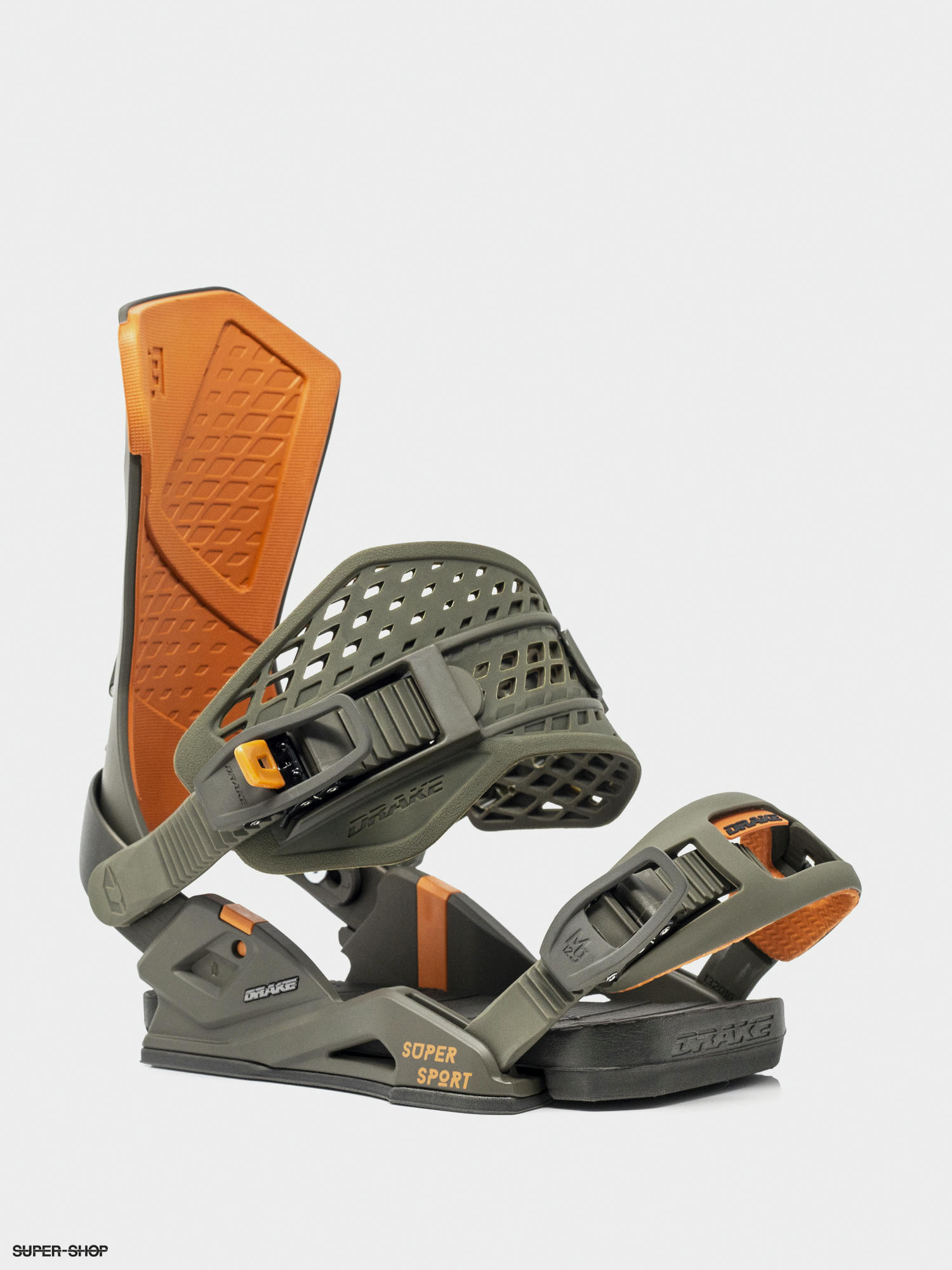 Mens Drake Super Sport Snowboard bindings (dark olive)