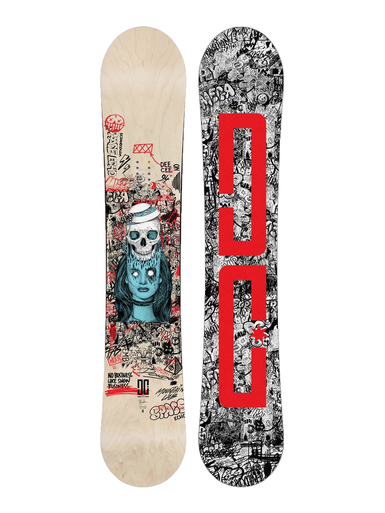Mens DC Space Echo Snowboard 