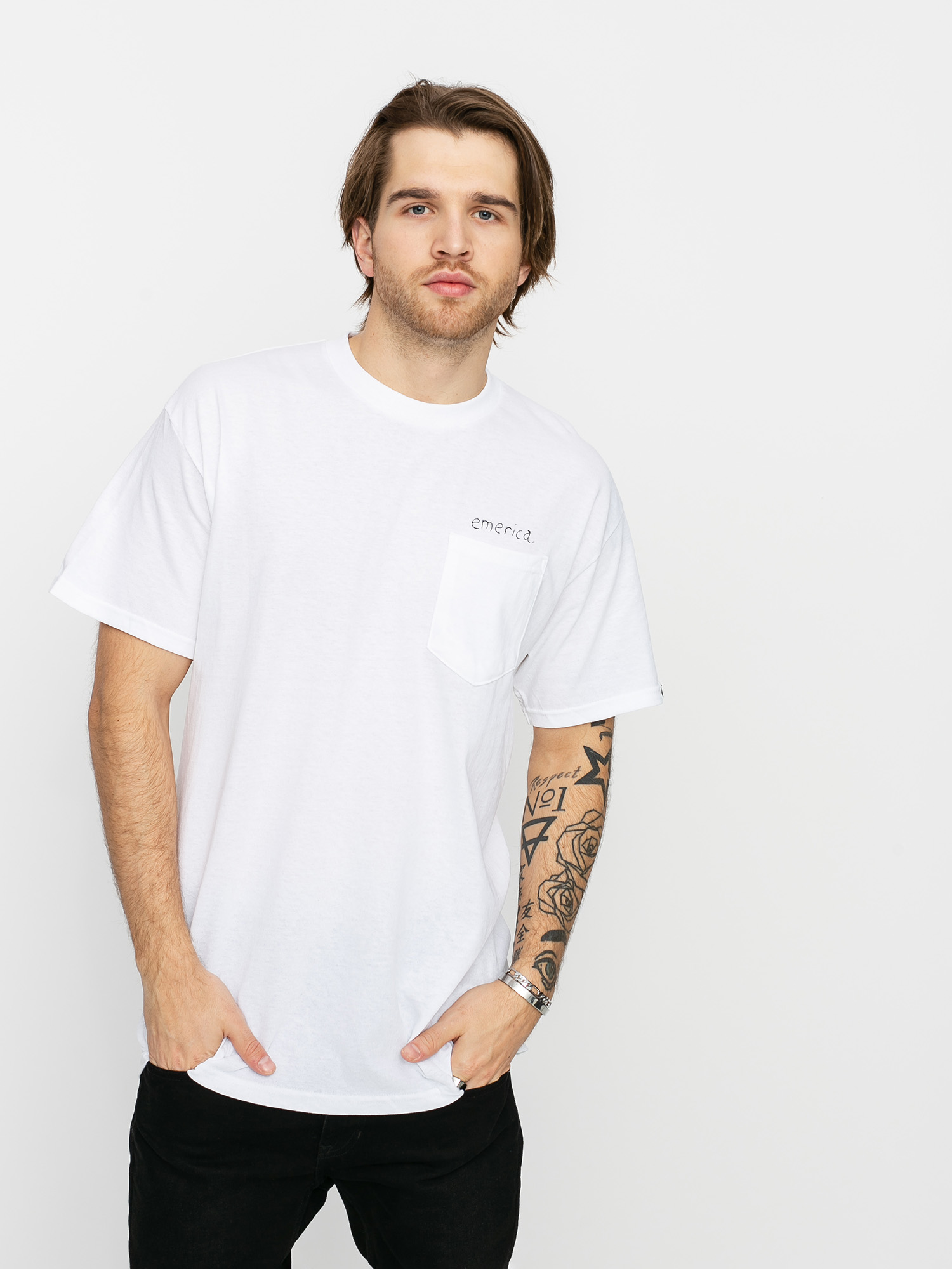 Emerica Pink Elephant T-shirt (white)