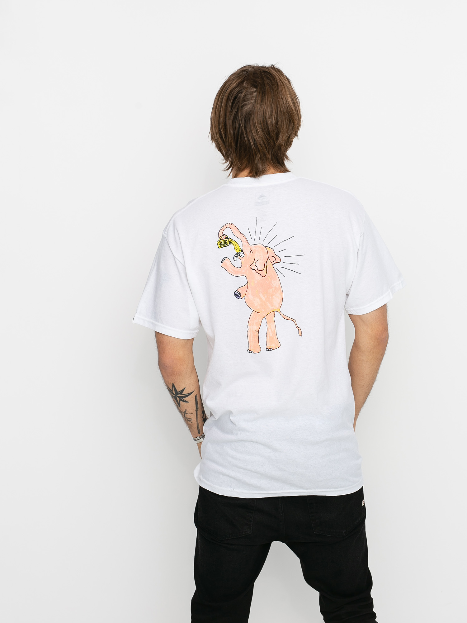 Emerica Pink Elephant T-shirt (white)